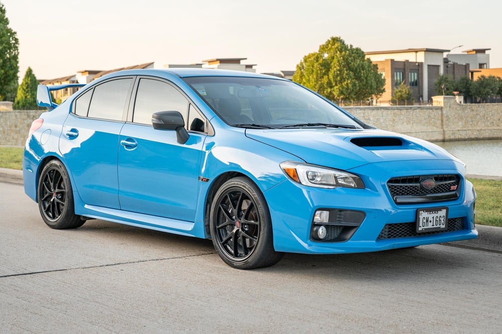 2016 Subaru WRX STI Series.HyperBlue