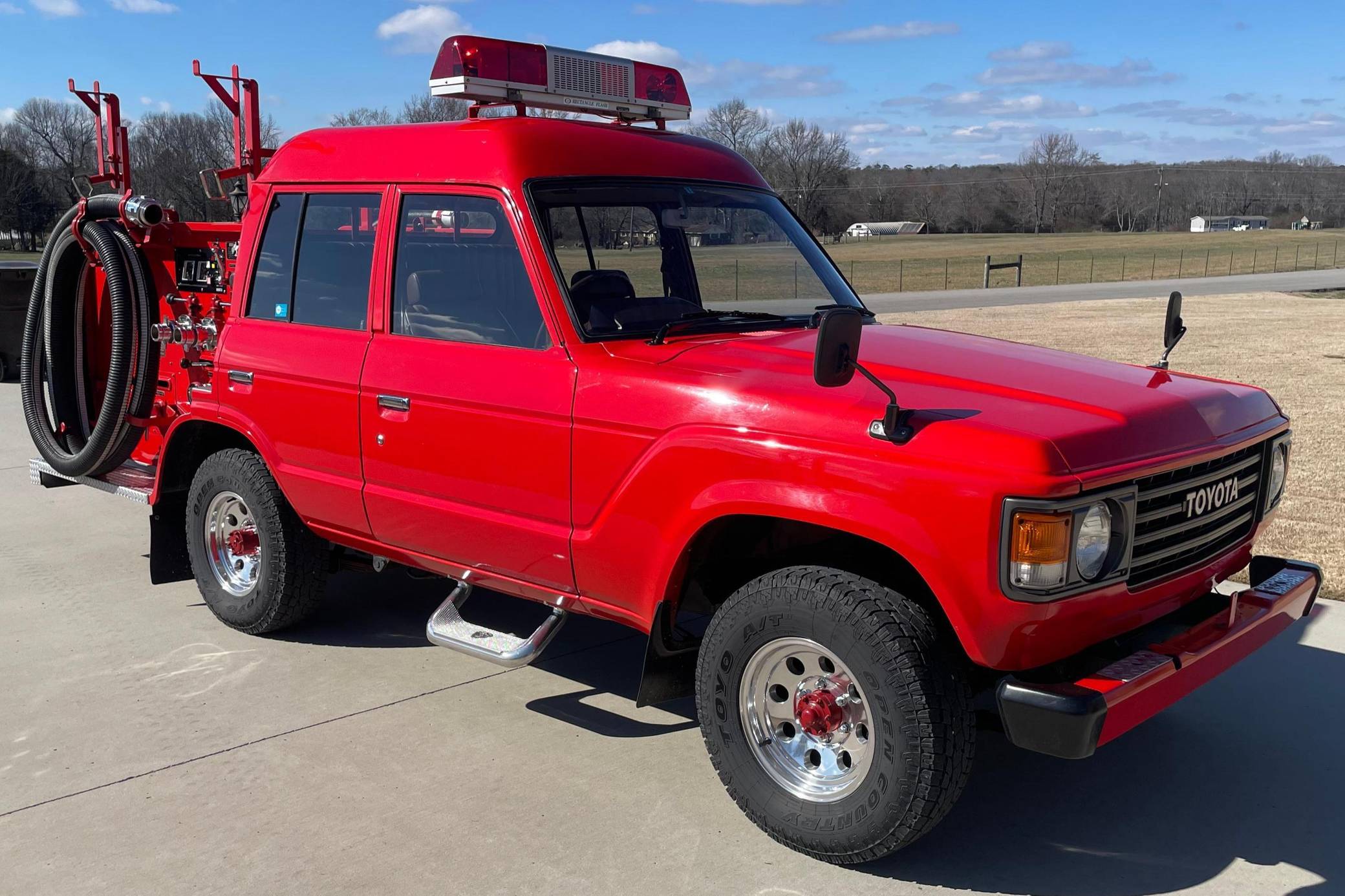 1983 Toyota Land Cruiser Fire Truck VIN: FJ61000522 for Sale - Cars & Bids