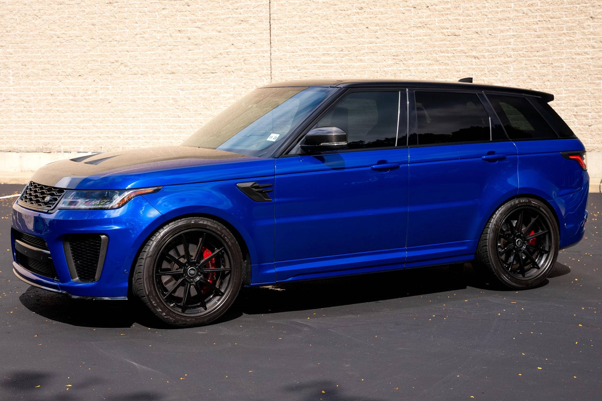 Blue deals range rover