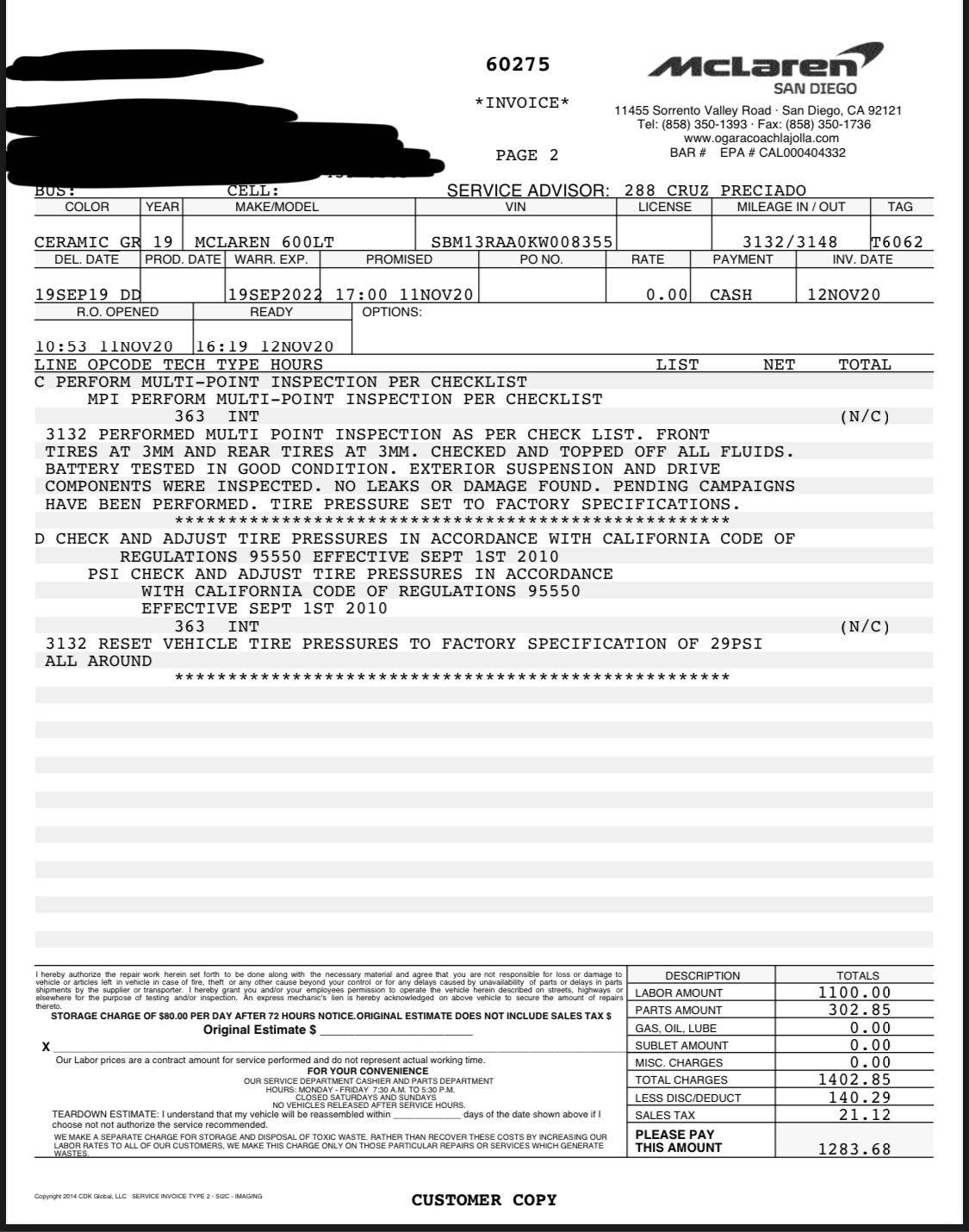 2019 McLaren 600LT photo 105