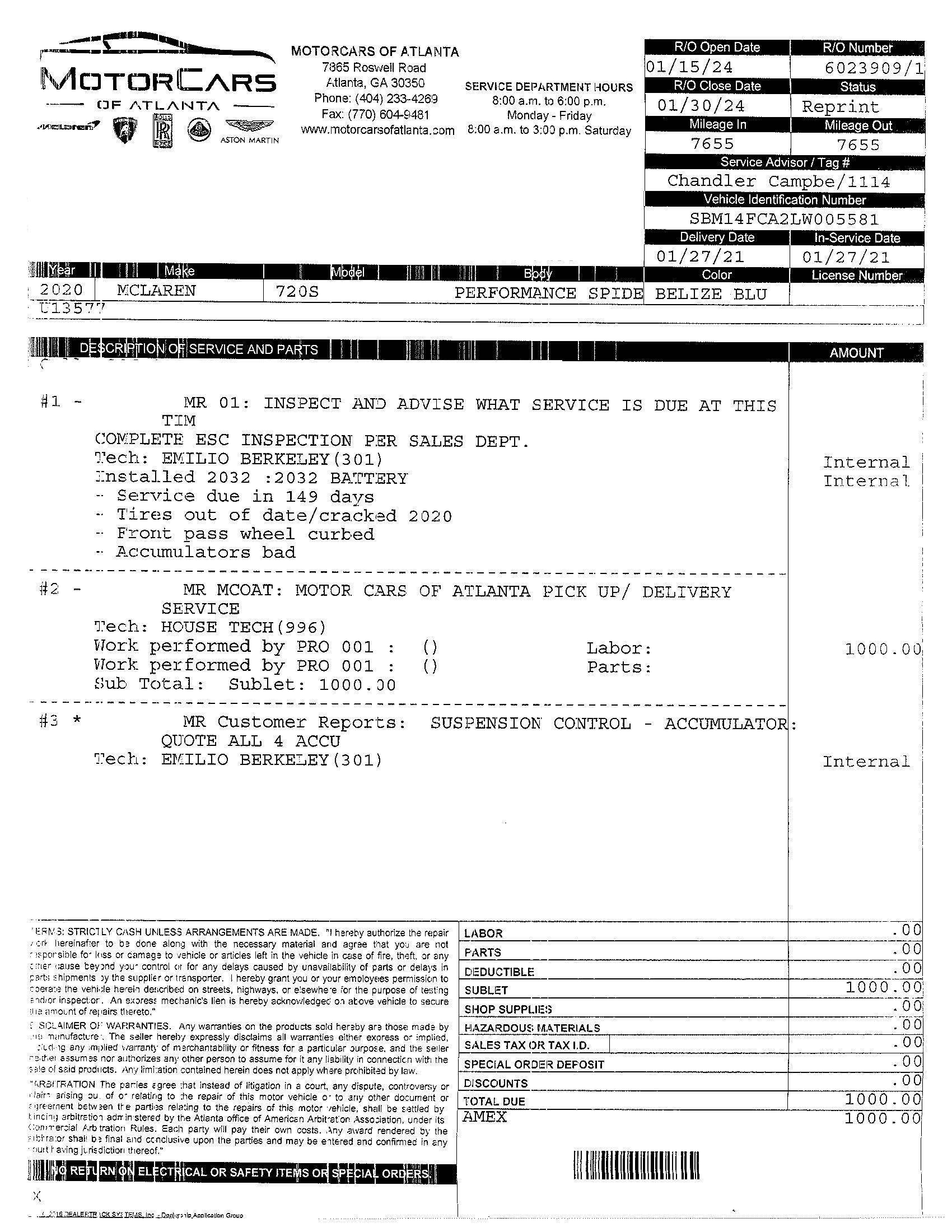 2020 McLaren 720S Spider Performance photo 101