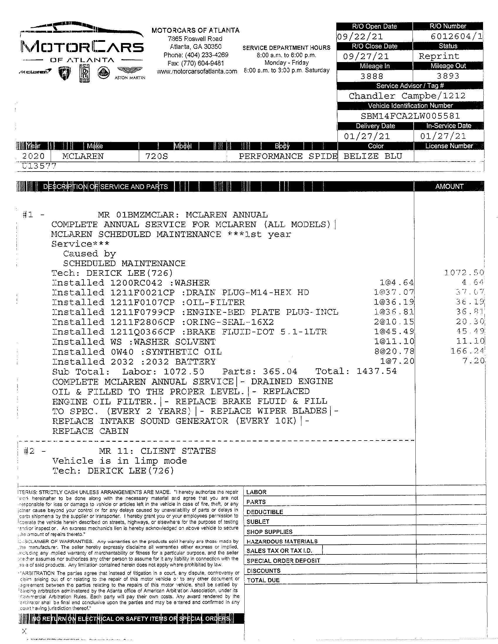 2020 McLaren 720S Spider Performance photo 106