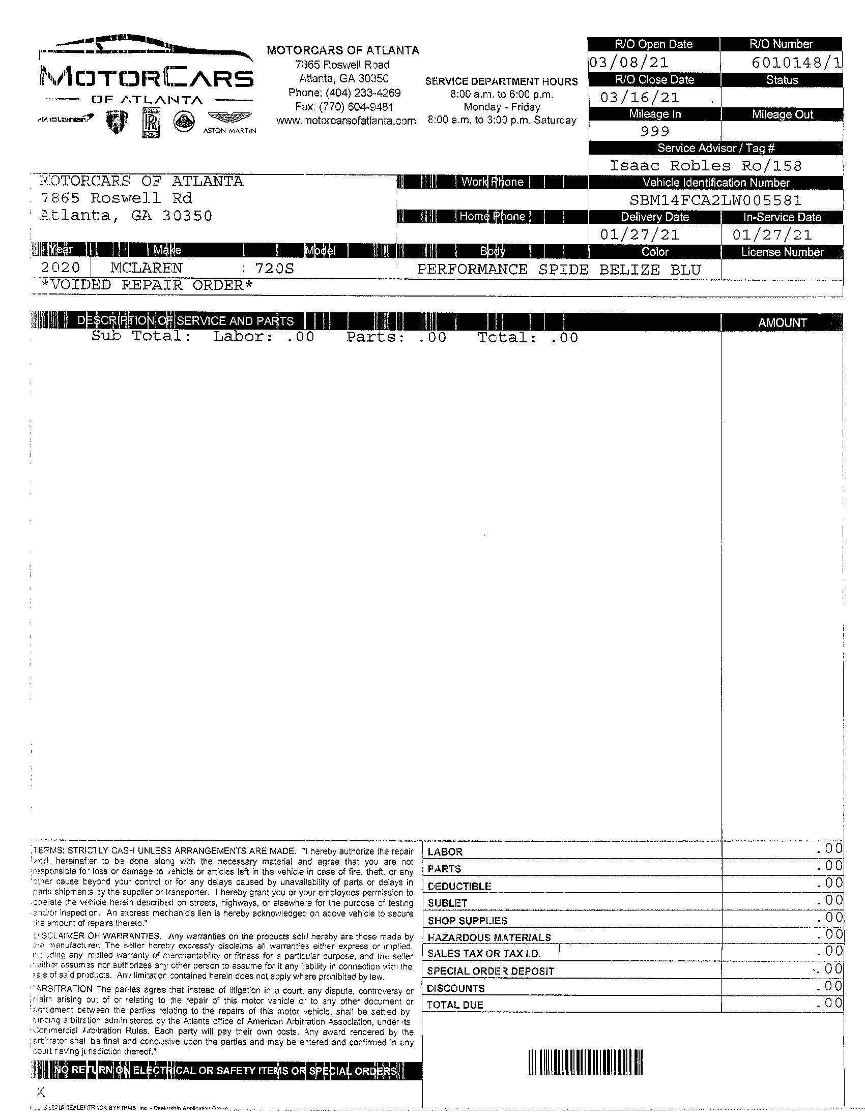 2020 McLaren 720S Spider Performance photo 108