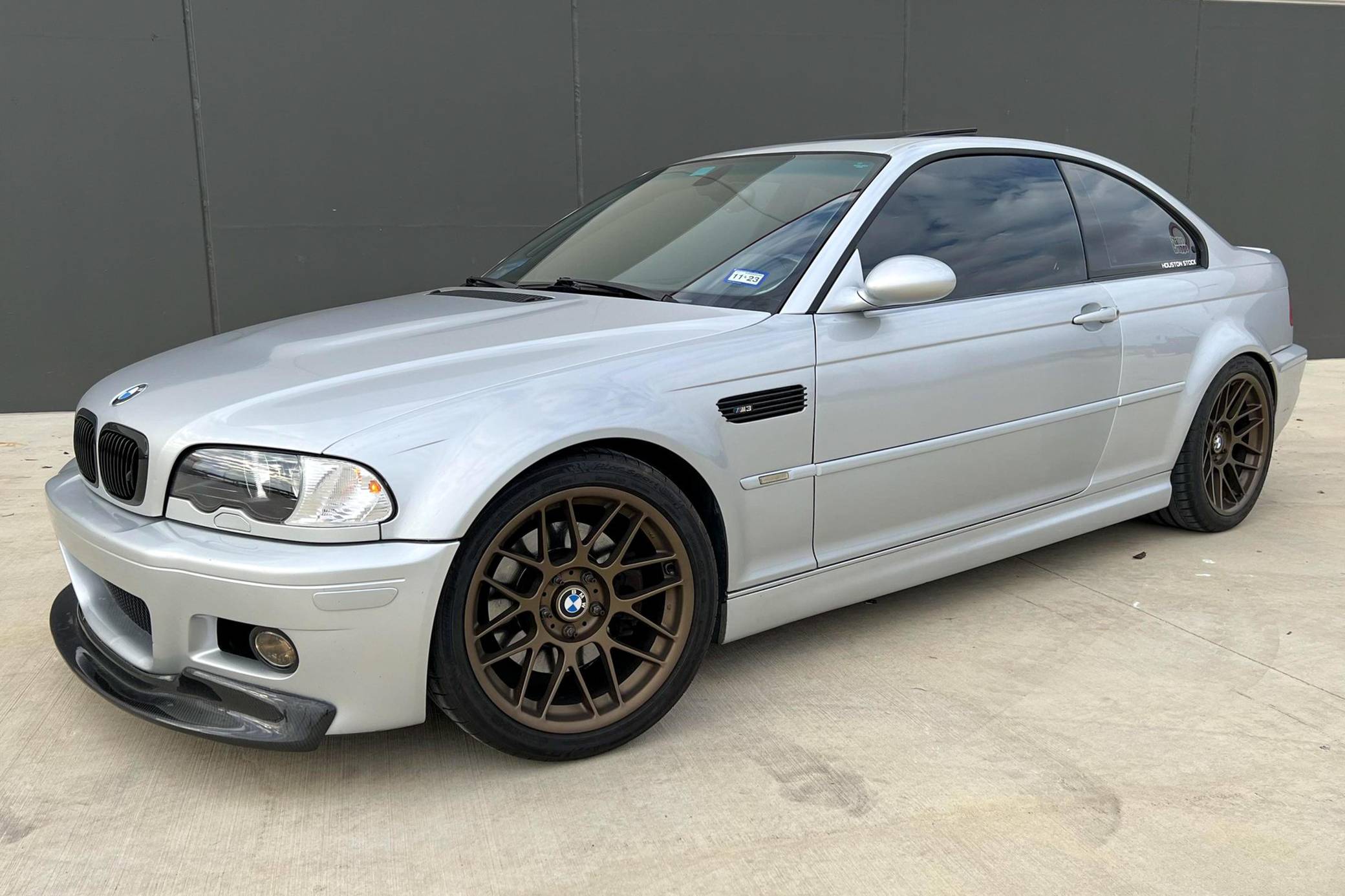 2003 BMW (E46) M3 for sale by auction in Darley Dale, Derbyshire