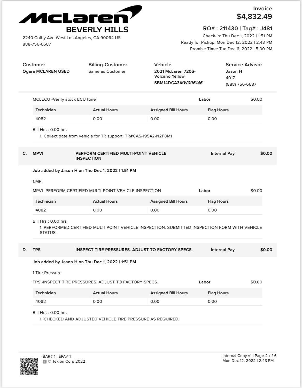 2021 McLaren 720S photo 118