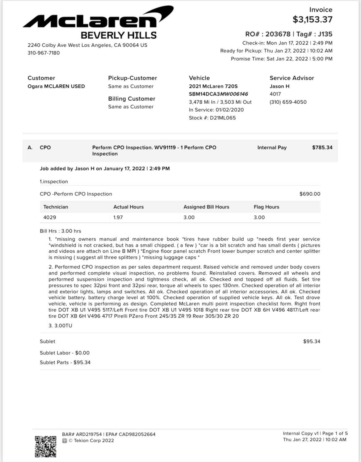 2021 McLaren 720S photo 129