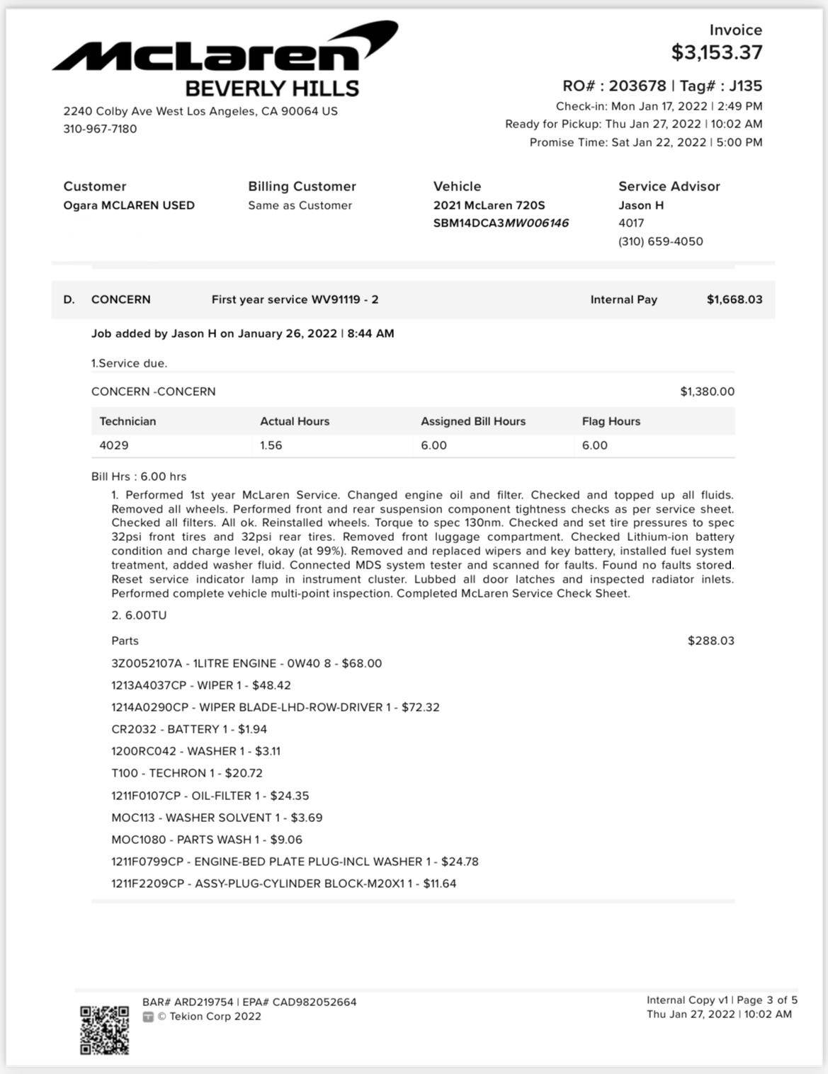 2021 McLaren 720S photo 131