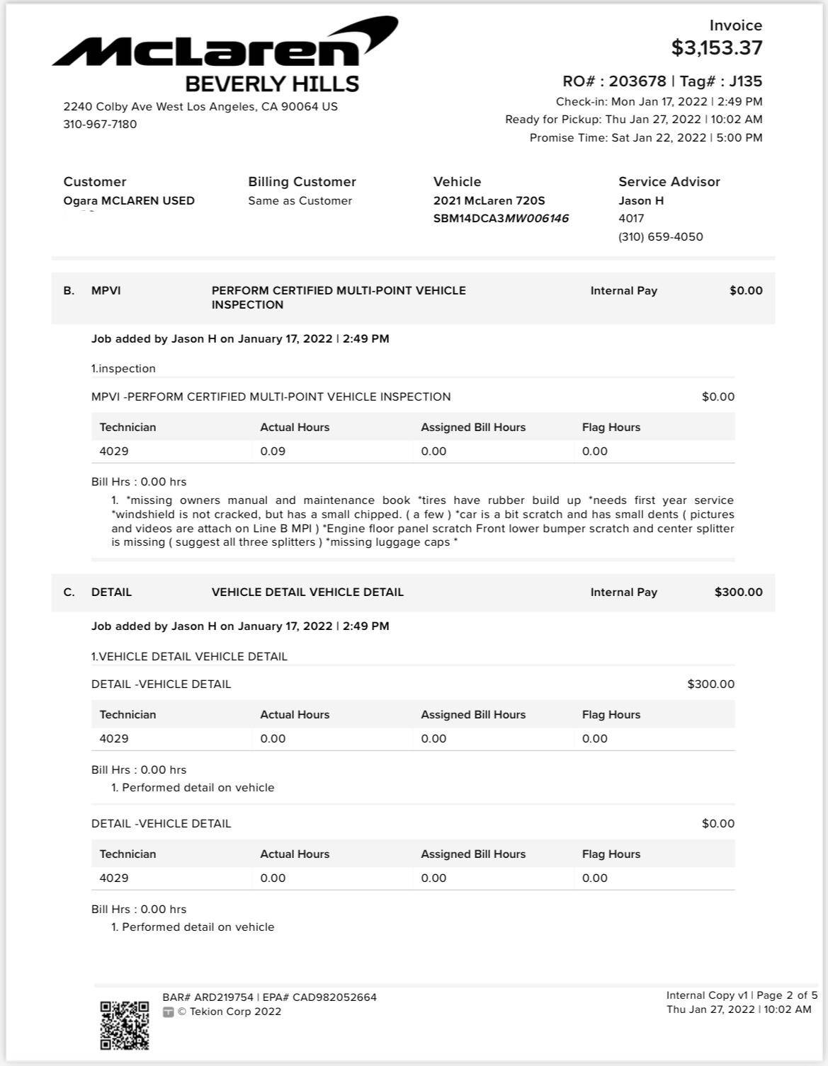 2021 McLaren 720S photo 130