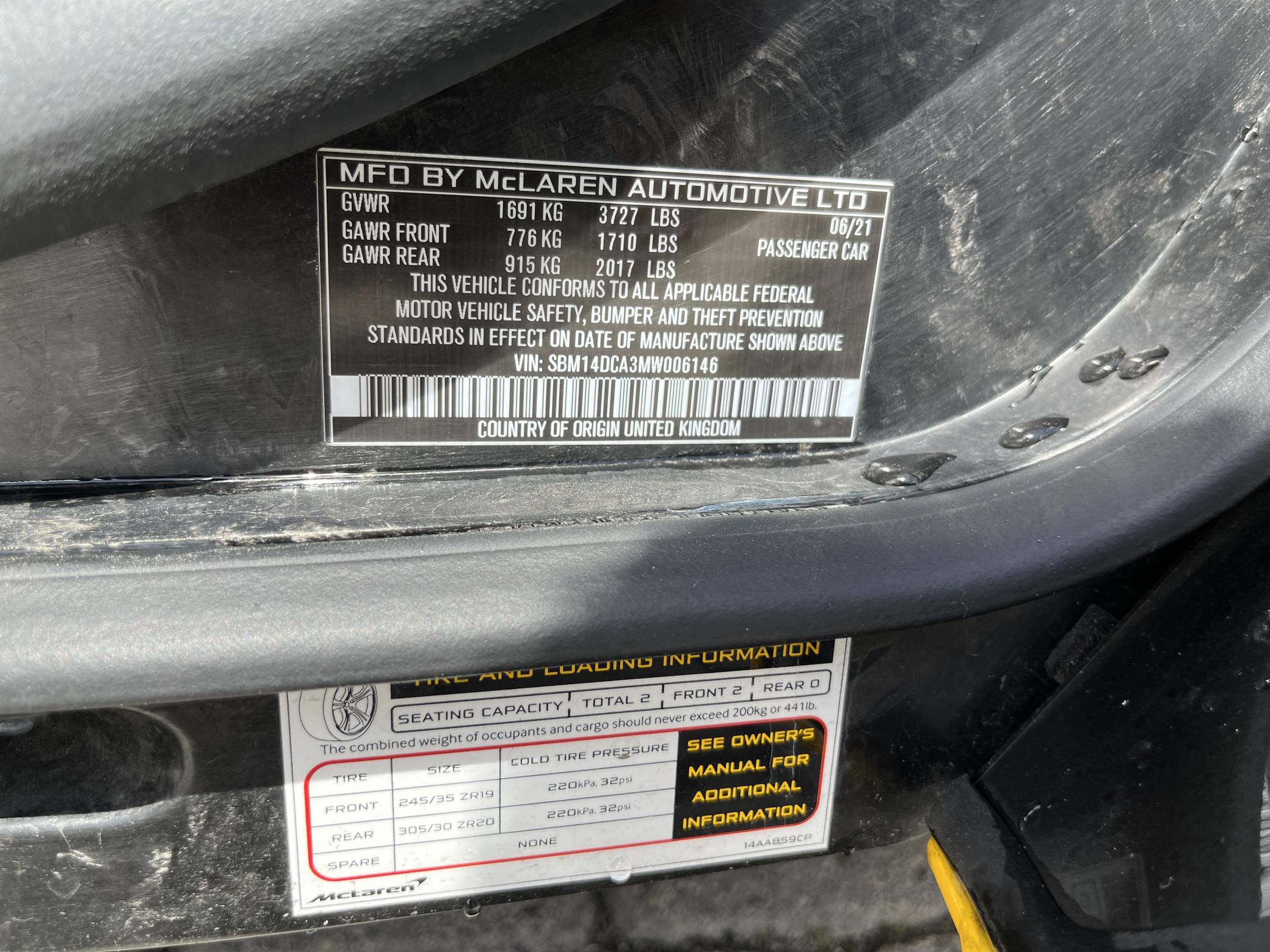 2021 McLaren 720S photo 136