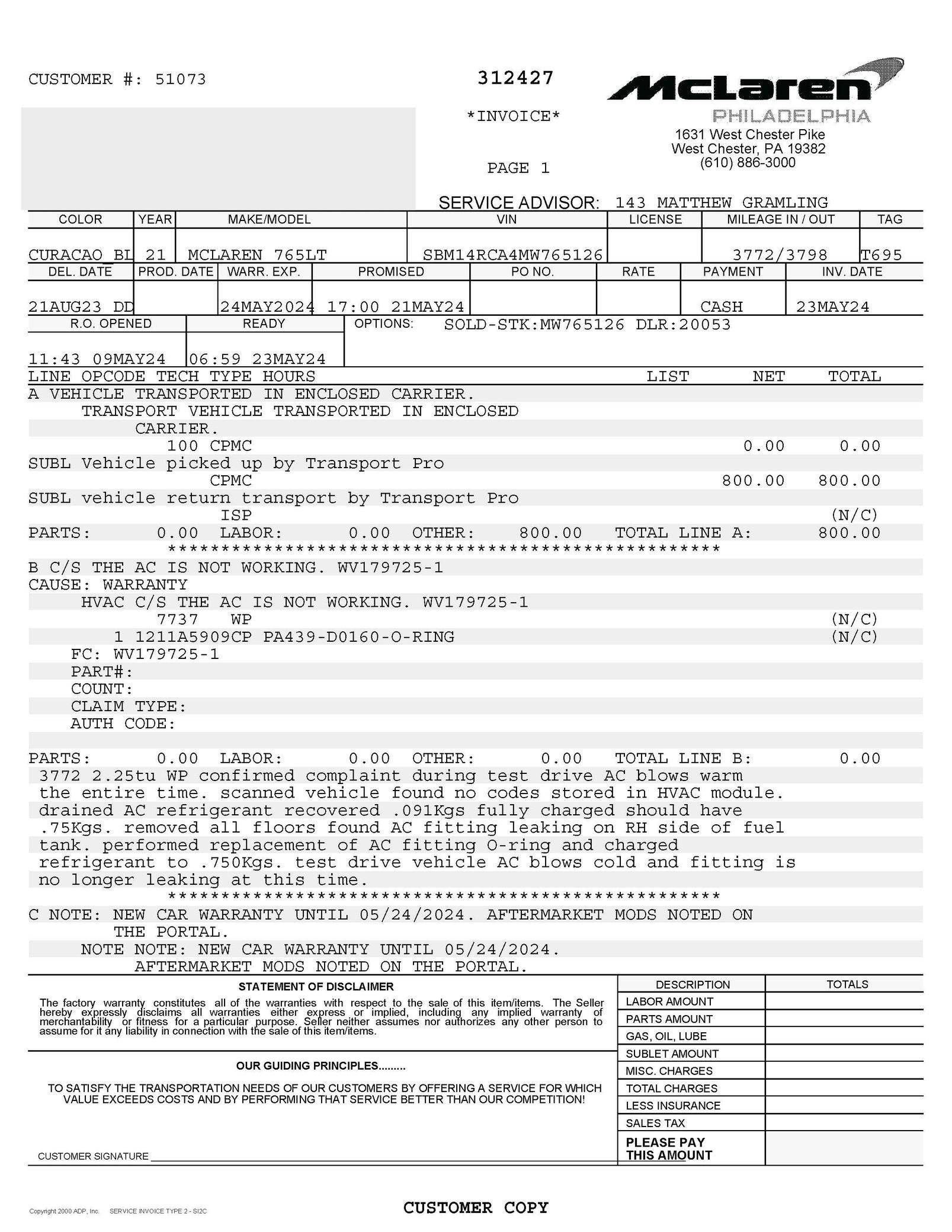 2021 McLaren 765LT Coupe photo 152