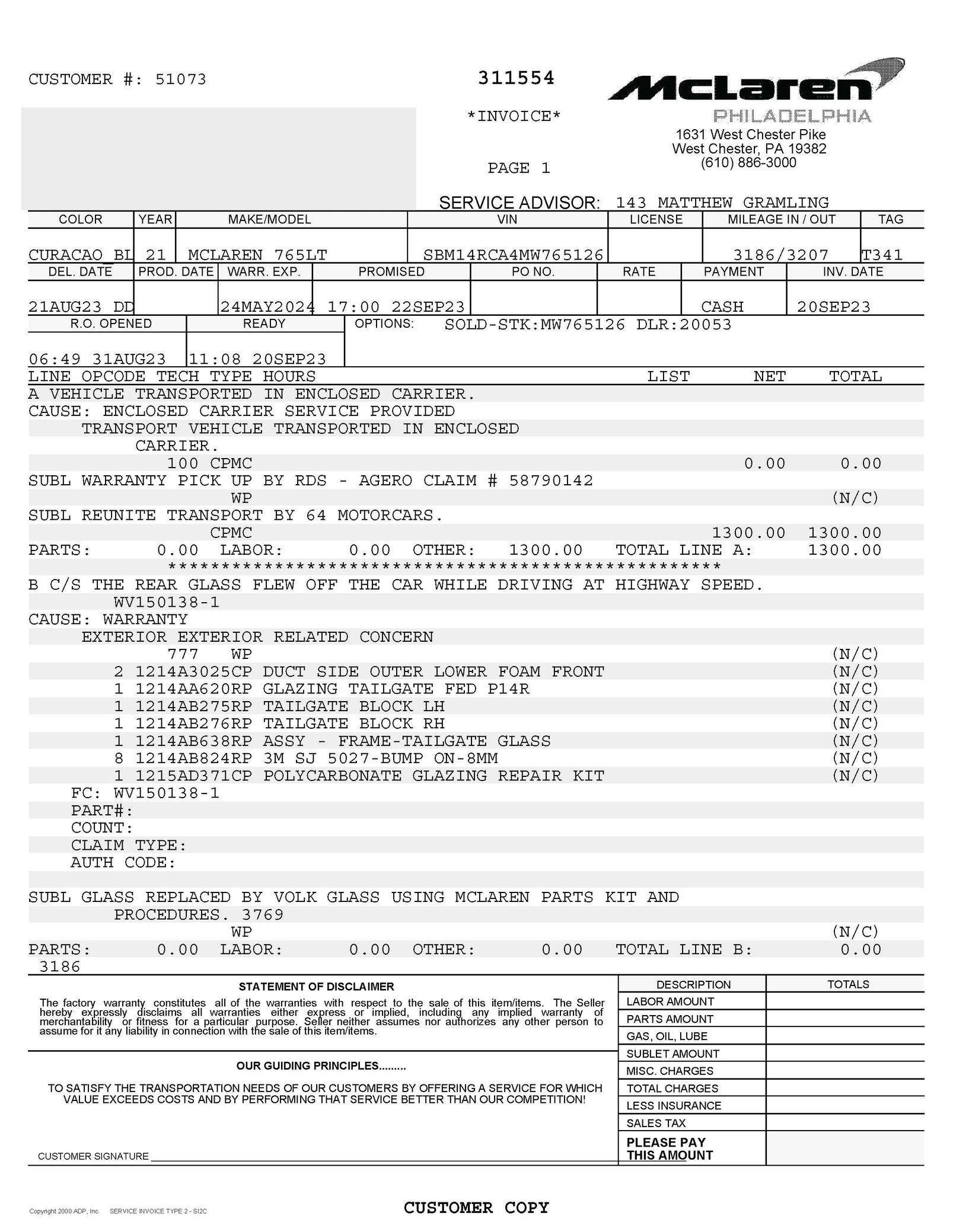 2021 McLaren 765LT Coupe photo 155