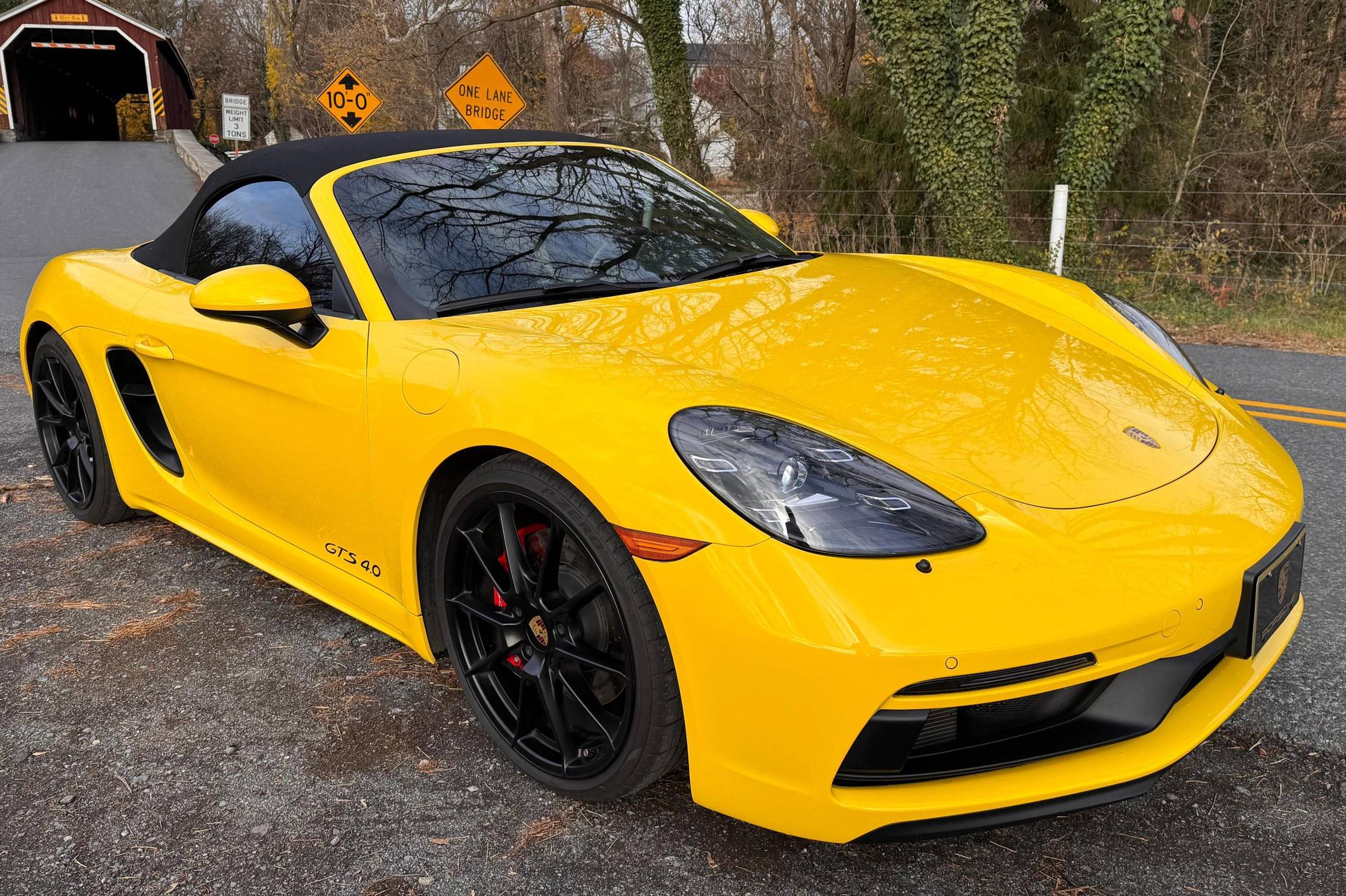 Partial Hood Fender & Mirrors | PORSCHE 718 BOXSTER GTS 2022