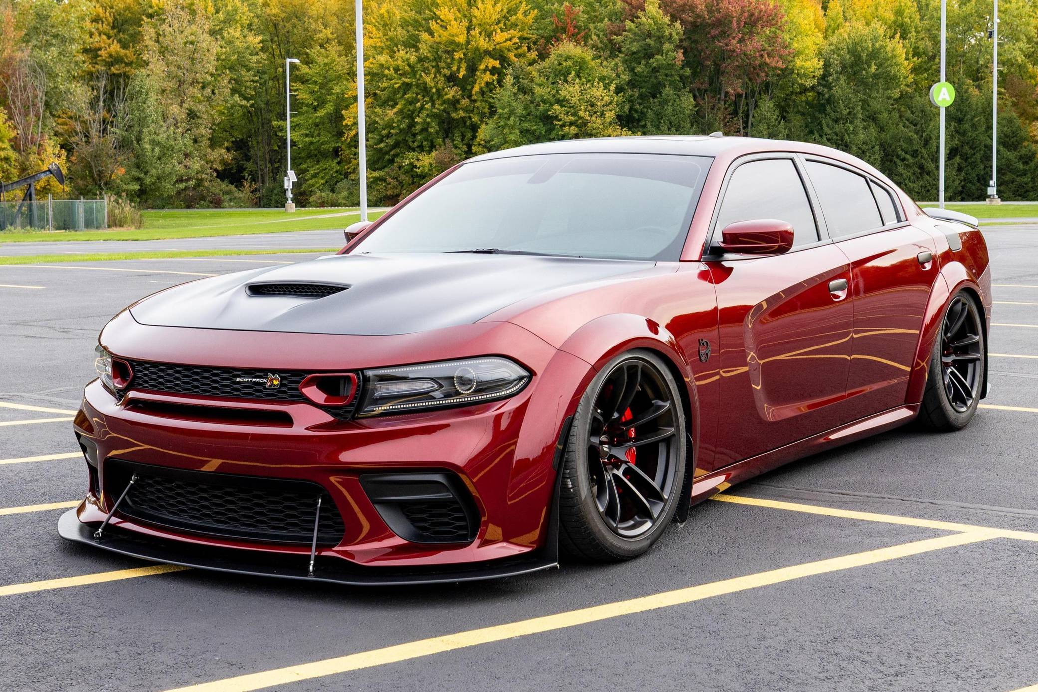 Custom Octane Red 2021 Dodge Charger Scat Pack Widebody VIN: 2C3CDXGJ8MH614213 for Sale ...