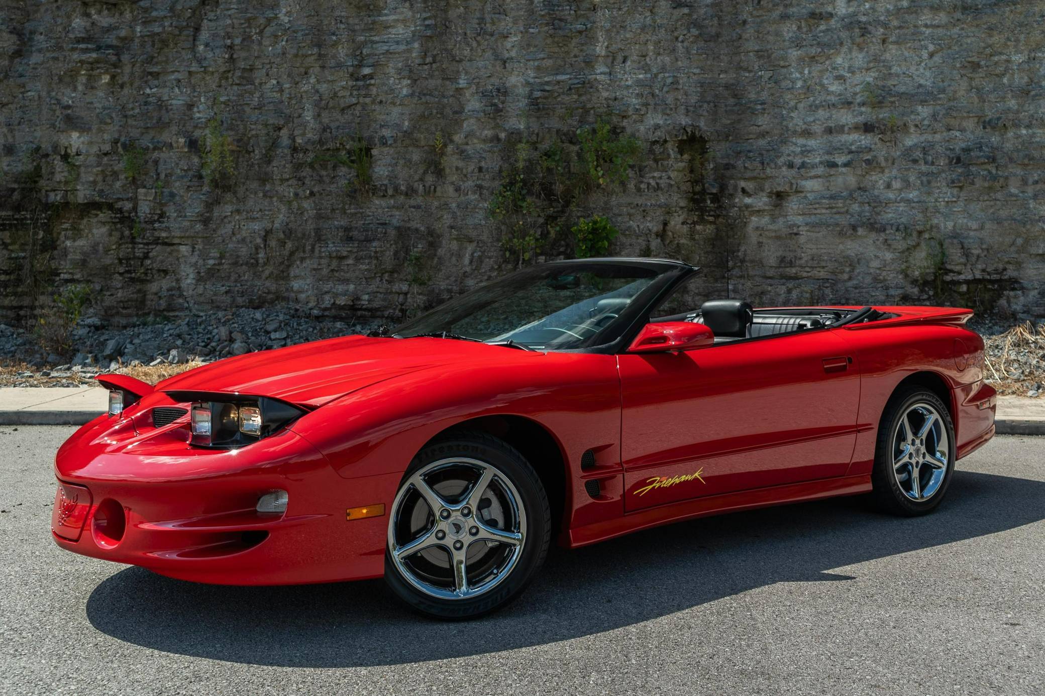 2001 Pontiac Firebird Trans Am SLP Firehawk Convertible VIN