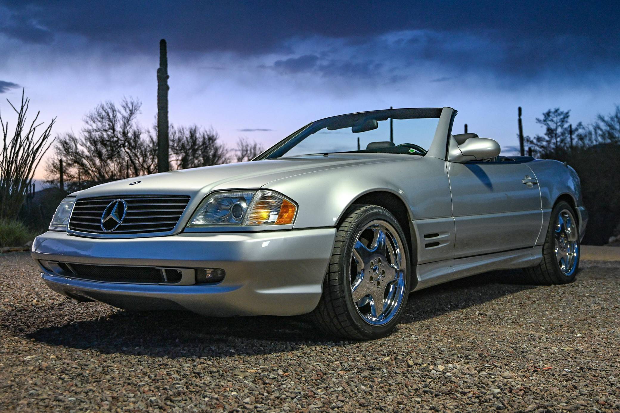 Mercedes-Benz SL 2001 シルバー 2001 Mercedes-Benz SL500 for Sale - Cars & Bids
