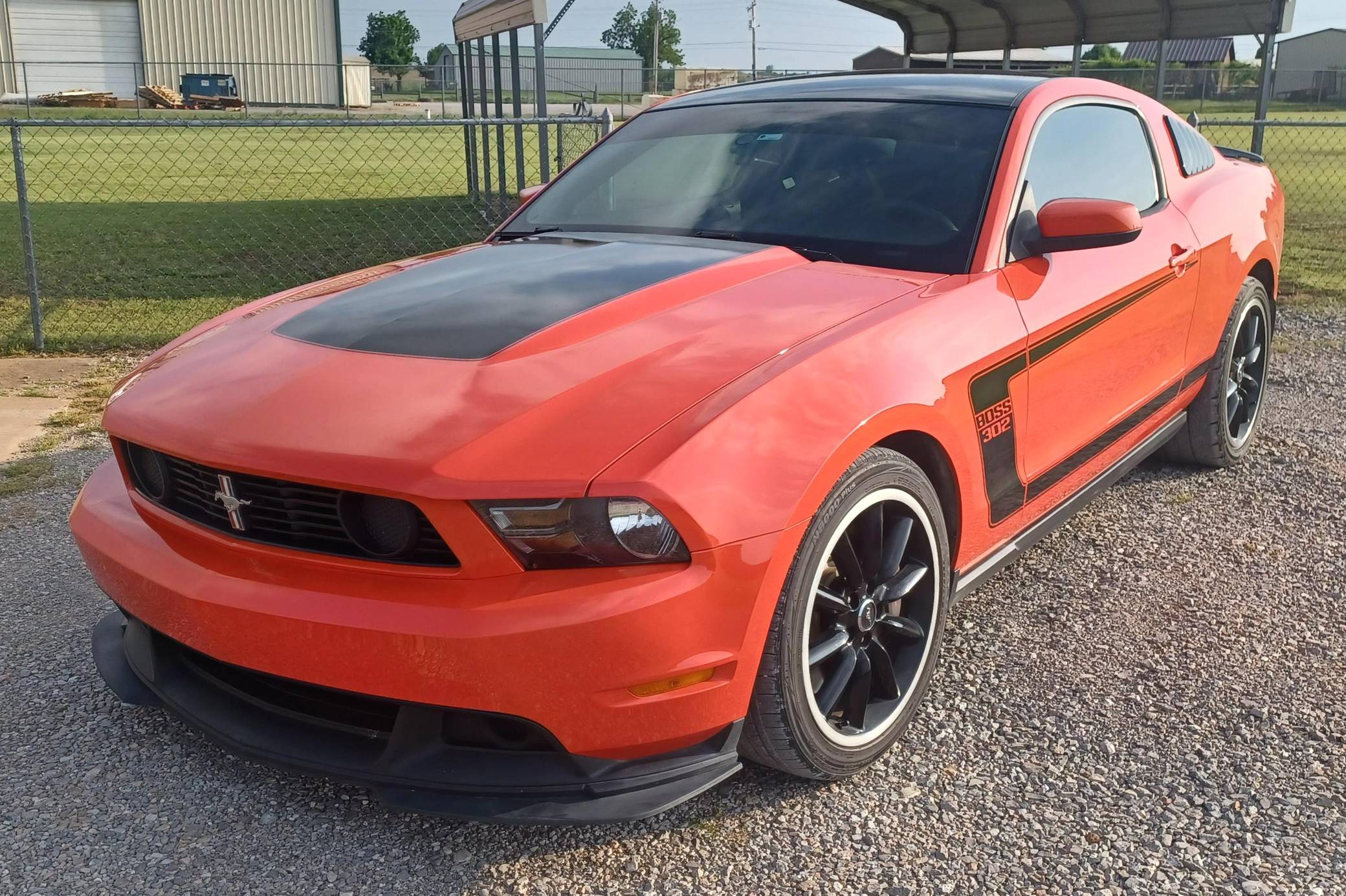 Power wheels mustang boss 302 deals orange