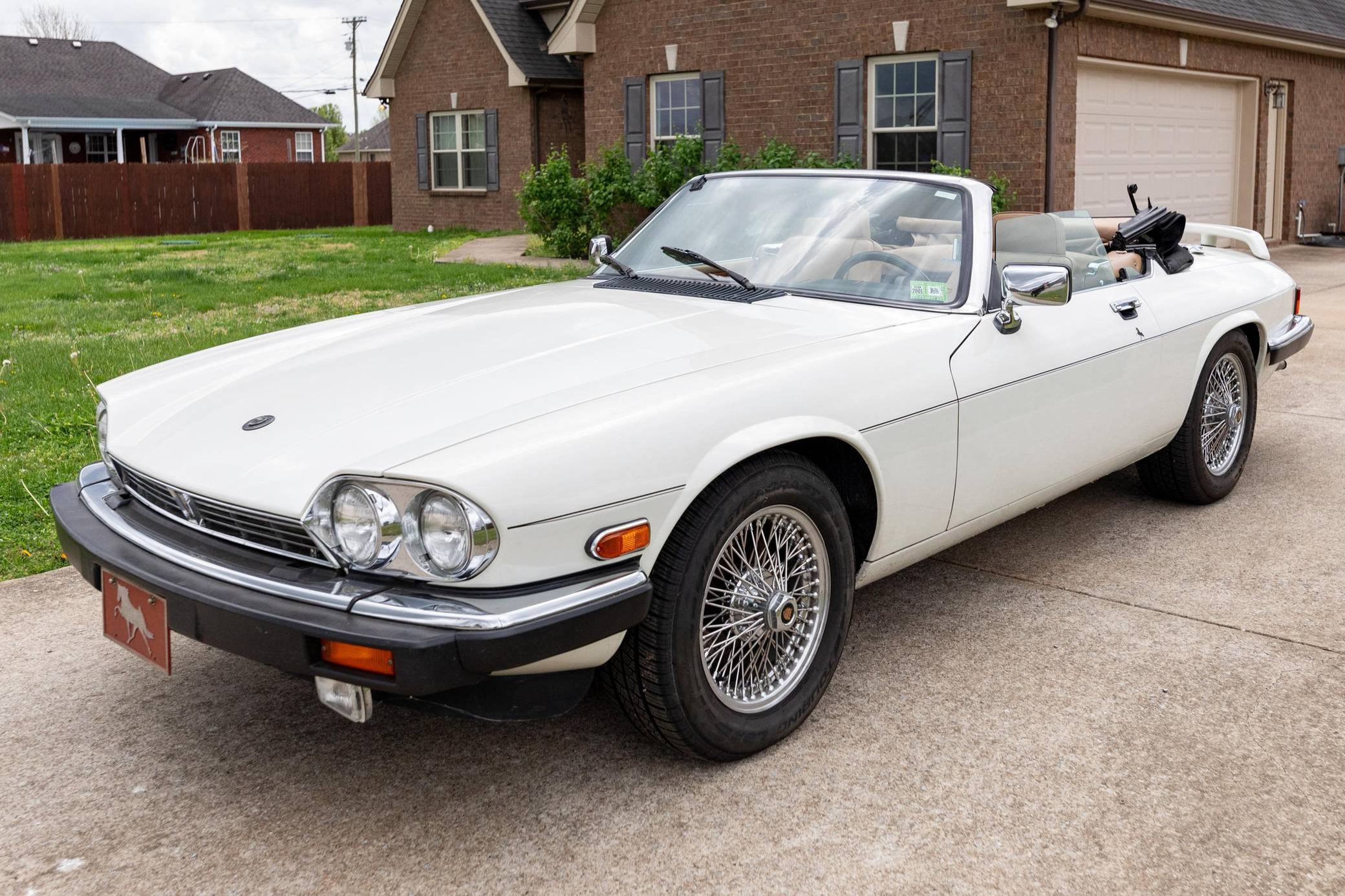 1990 Jaguar XJS V12 Convertible VIN: SAJNW4845LC166909 for