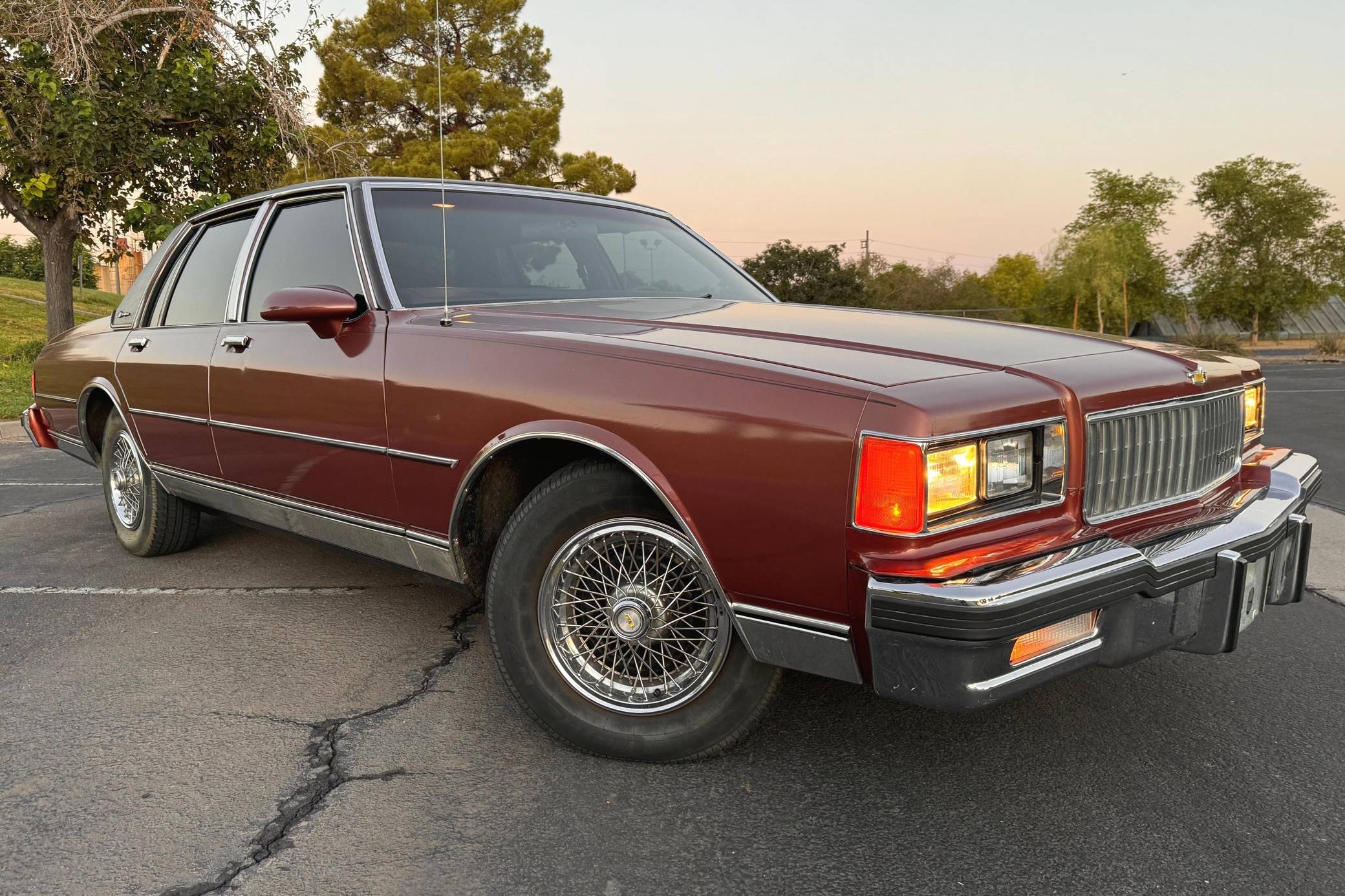 1986 Chevrolet Caprice Classic Brougham Sedan 