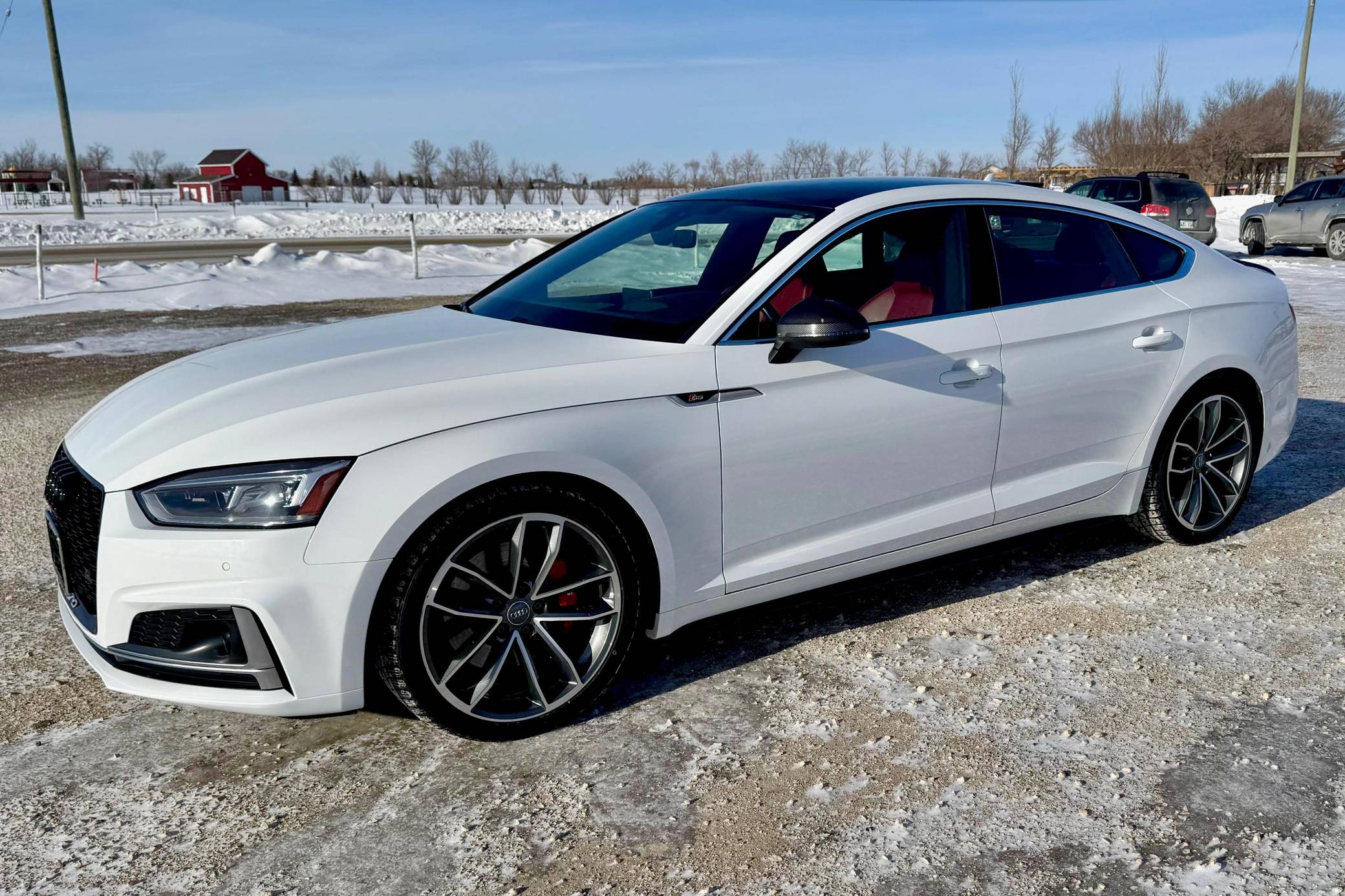Partial Hood Fender & Mirror Kit | AUDI A5 SPORTBACK BASE 2018