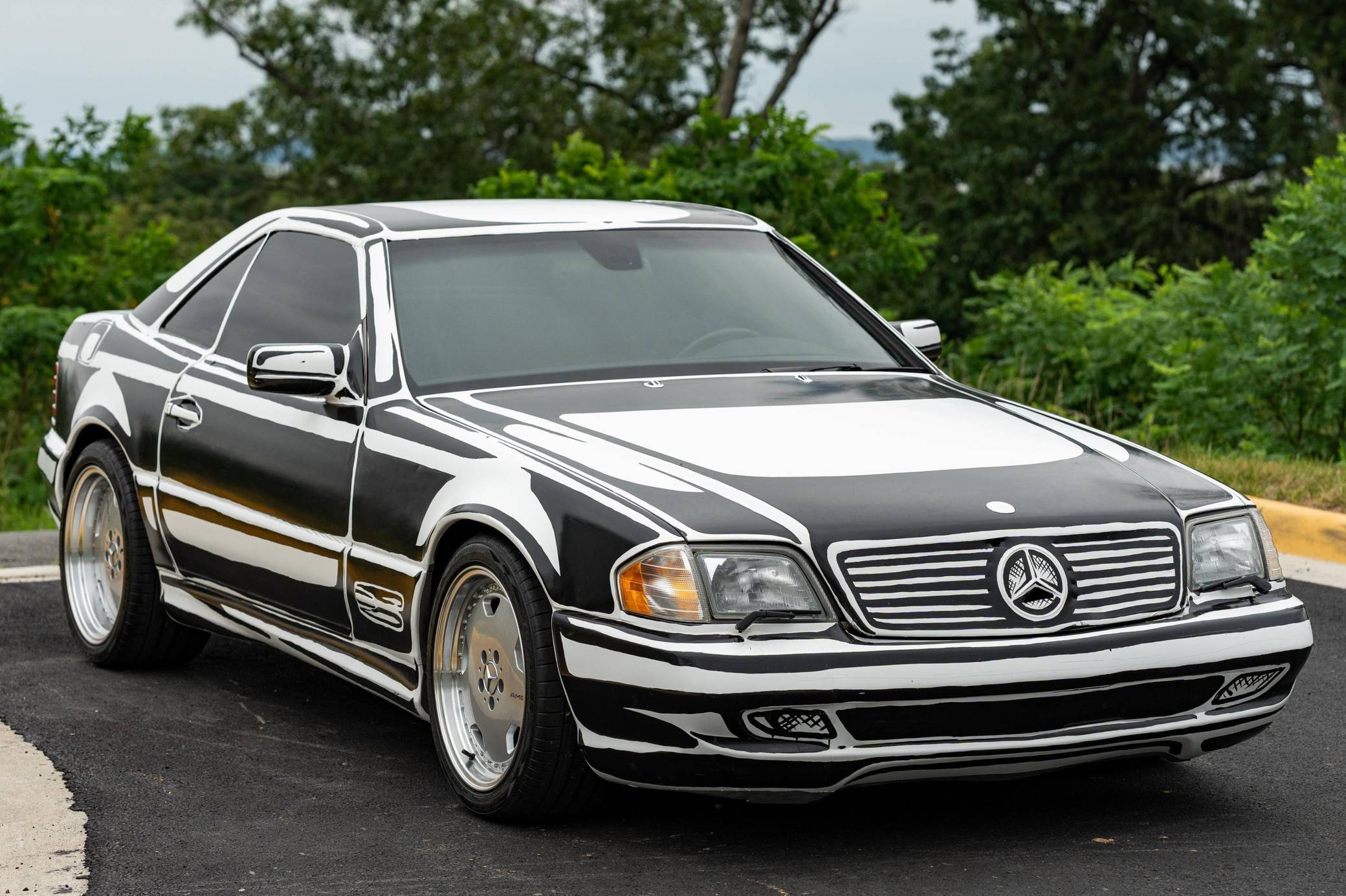 1997 Mercedes-Benz SL500 Art Car VIN: WDBFA67F1VF145880 for Sale