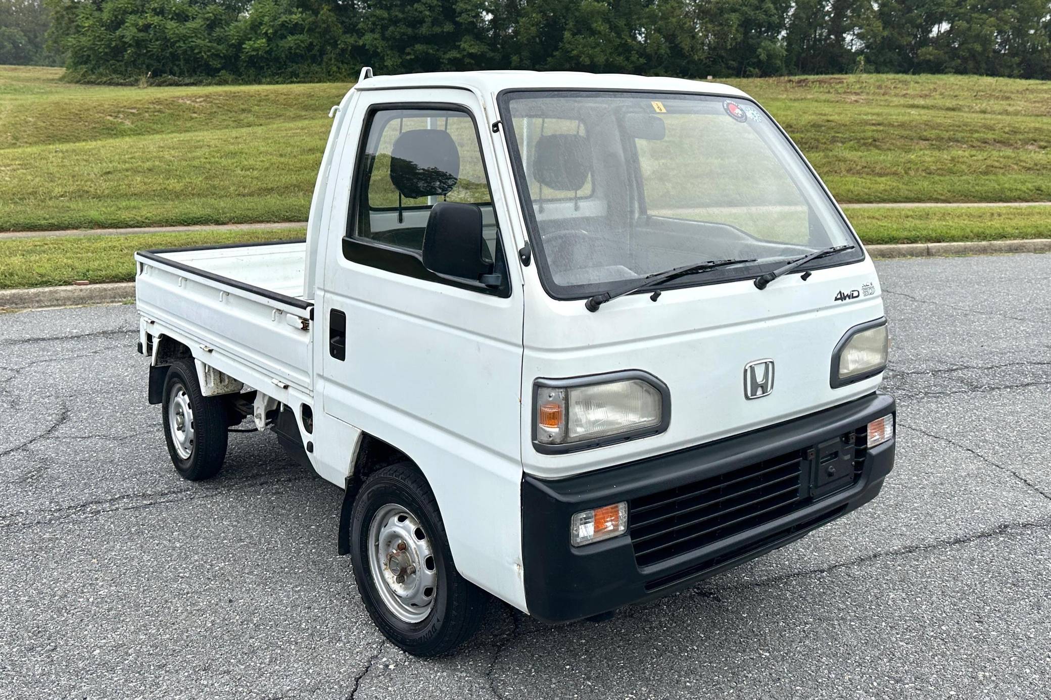 Honda Acty 4WD 軽トラック ホワイト Honda Acty Truck SDX - White 660CC 4WD - 1991 (68k KM) – Kei