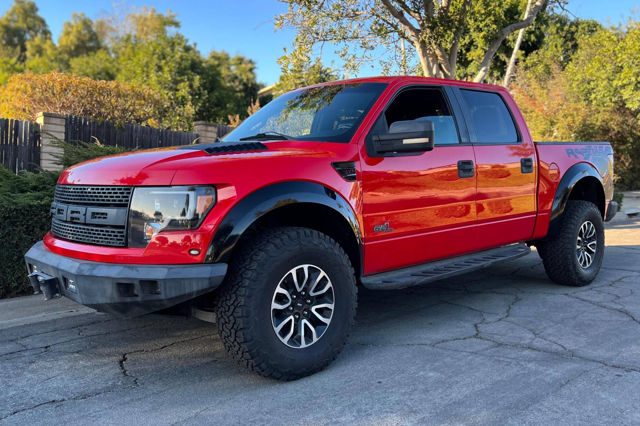 2012 Ford F-150 SVT Raptor VIN: 1FTFW1R68CFA72605 for Sale - Cars & Bids