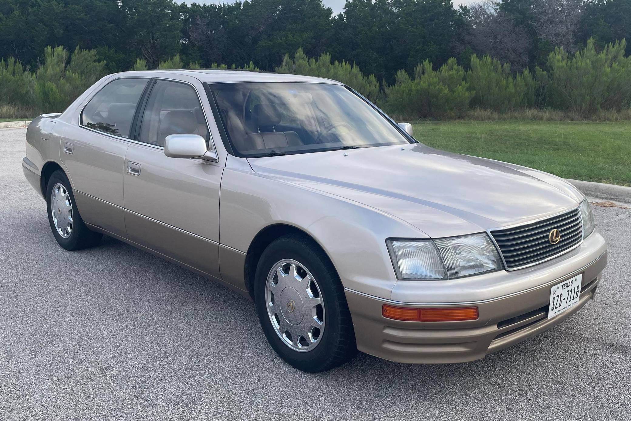 TLV LEXUS LS400 ベージュ 改　BBS SUPER RS 1/18 World Limited To 99 Units Lexus Ls400 Ucf10 Celsior 1994 Bbs