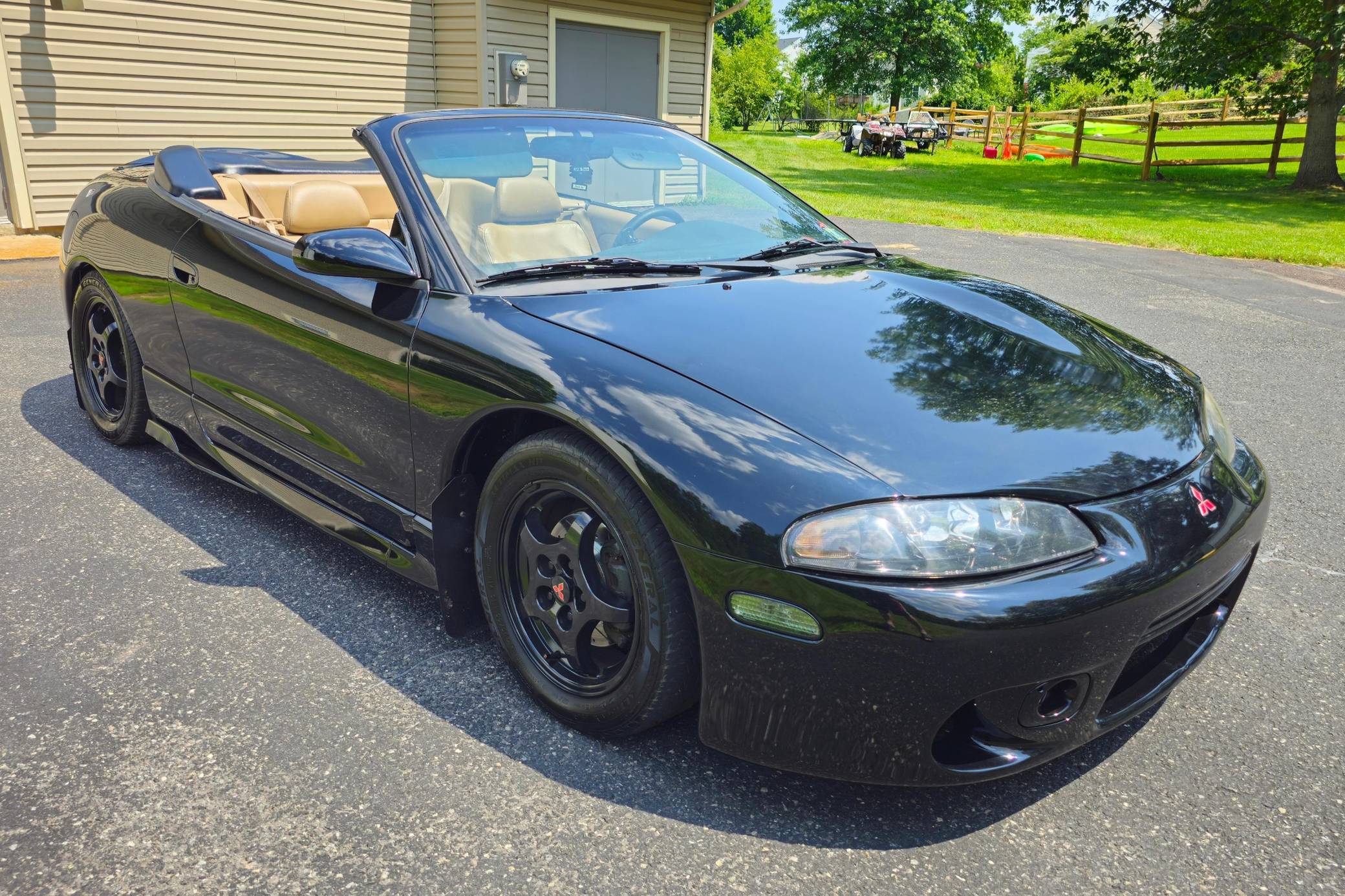 1997 Mitsubishi Eclipse Spyder GS-T VIN: 4A3AX55F6VE002093 for