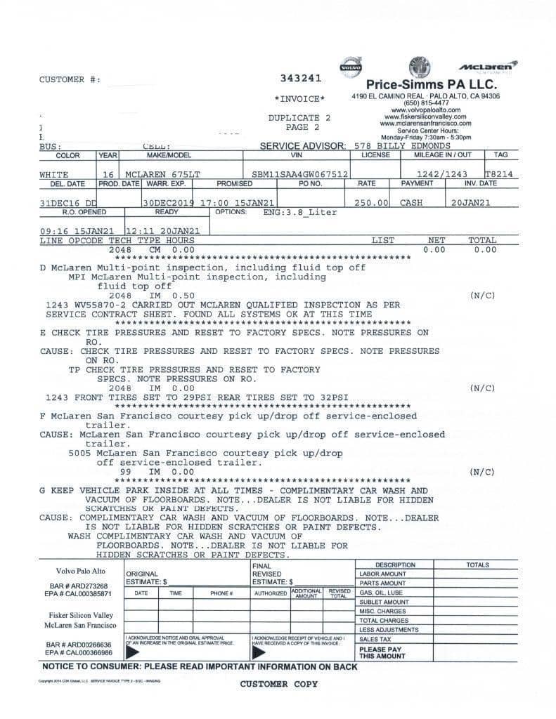 2016 McLaren 675LT Spider photo 132
