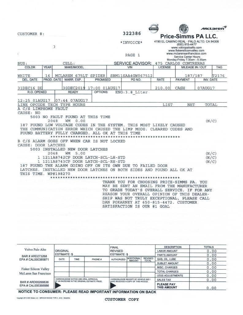 2016 McLaren 675LT Spider photo 135