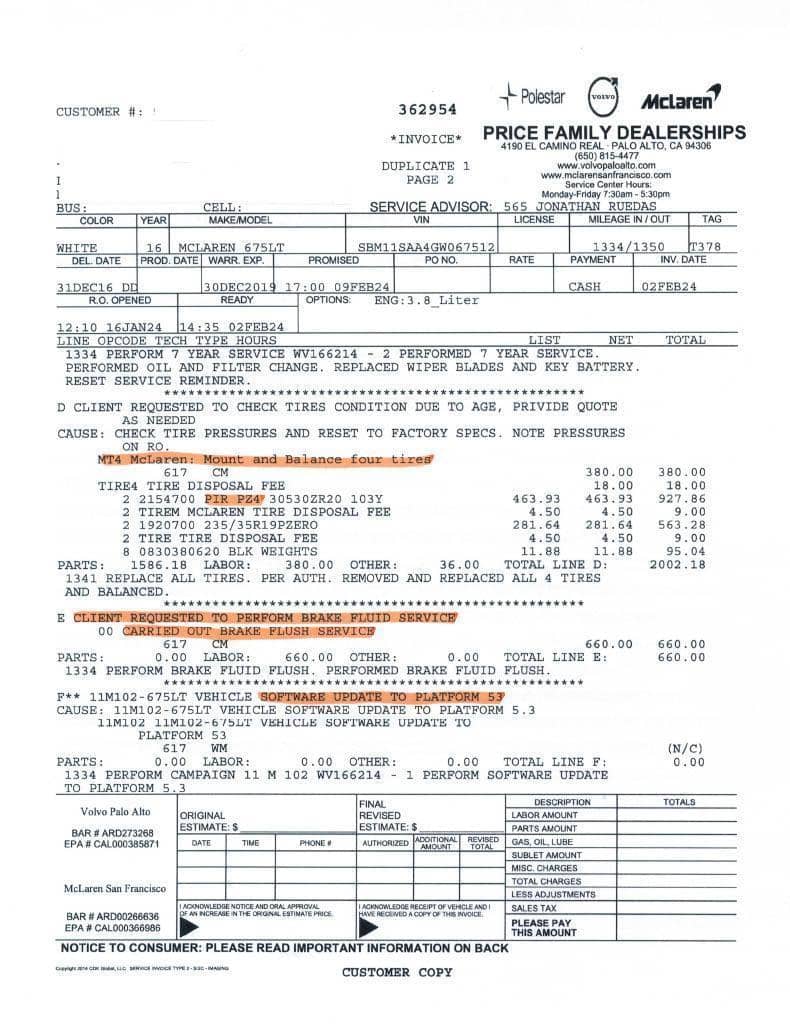 2016 McLaren 675LT Spider photo 129