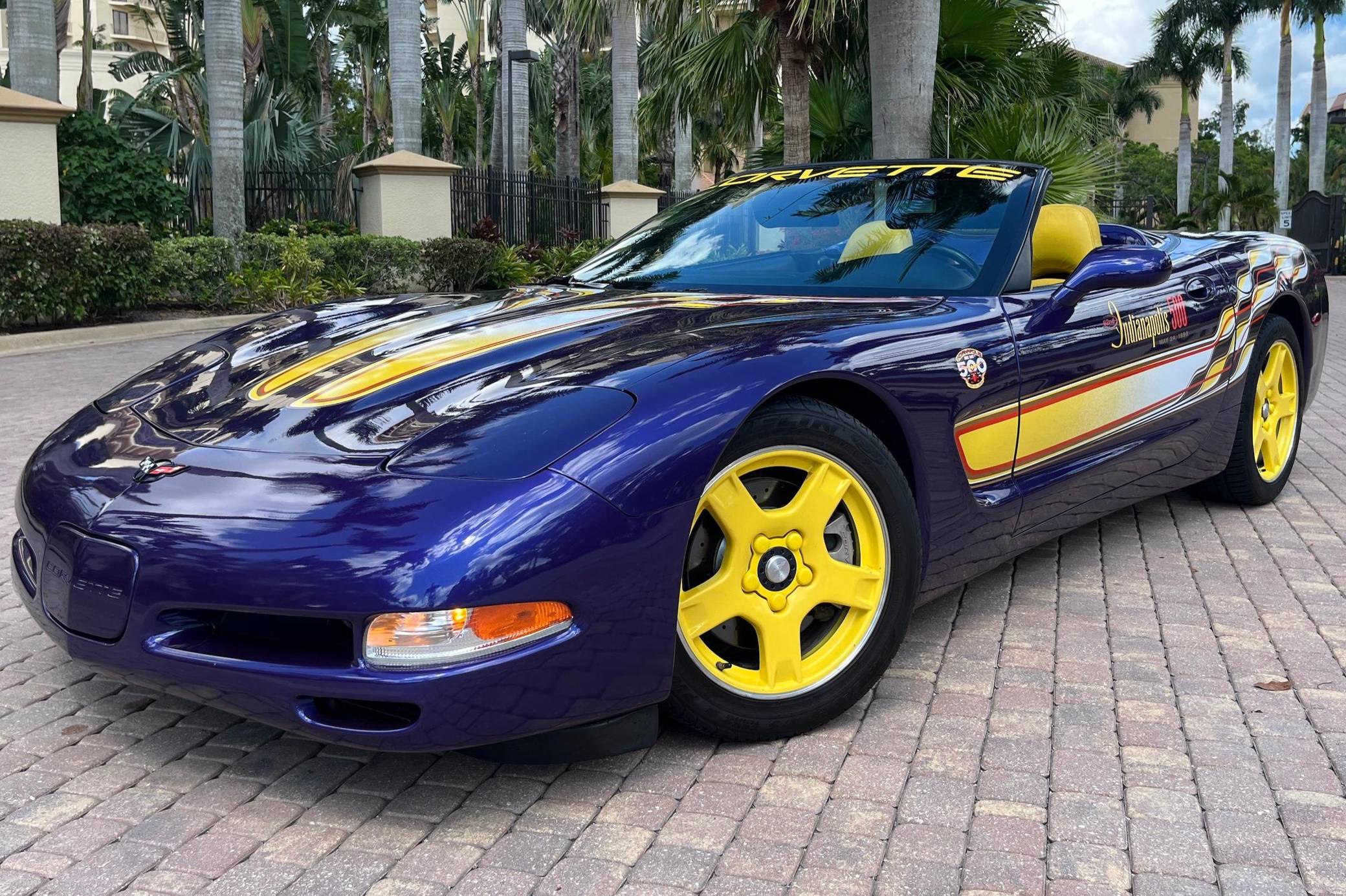 1998 Chevrolet Corvette Convertible Indianapolis 500 Pace Car