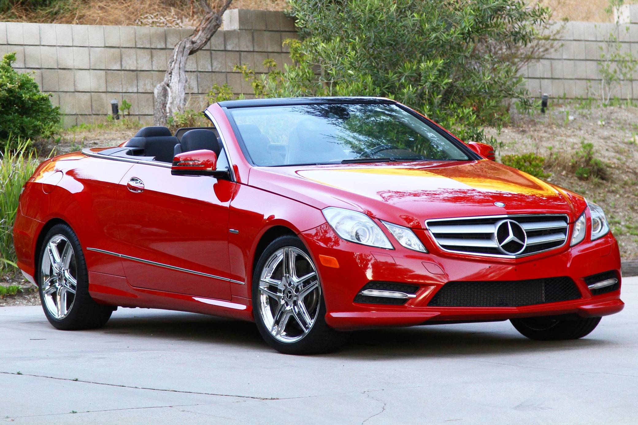 Mercedes e550 online convertible