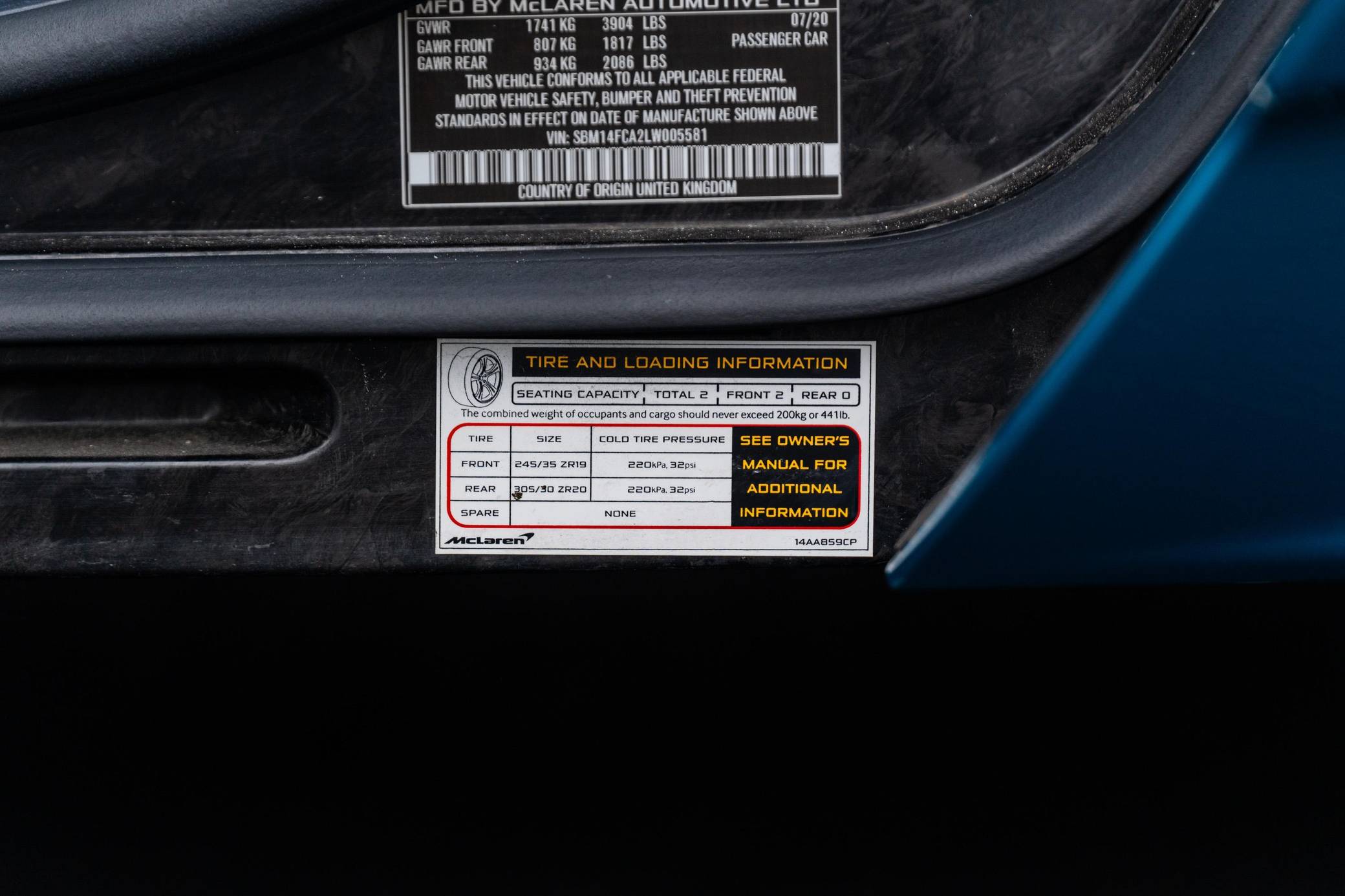 2020 McLaren 720S Spider Performance photo 117