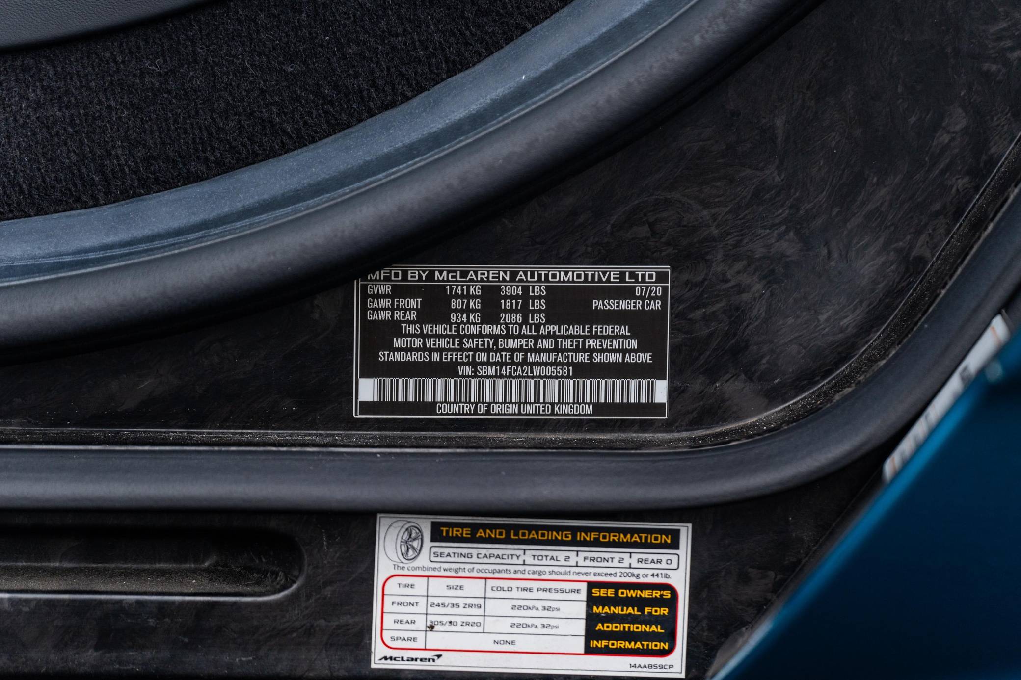 2020 McLaren 720S Spider Performance photo 116