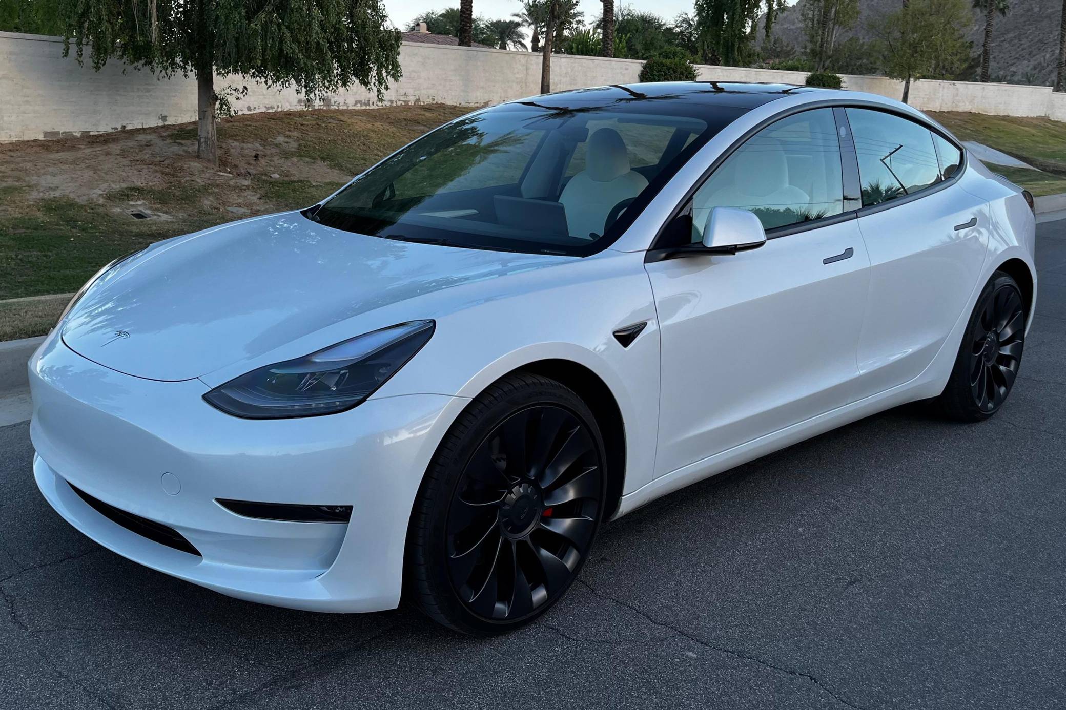 White model 3 deals tesla