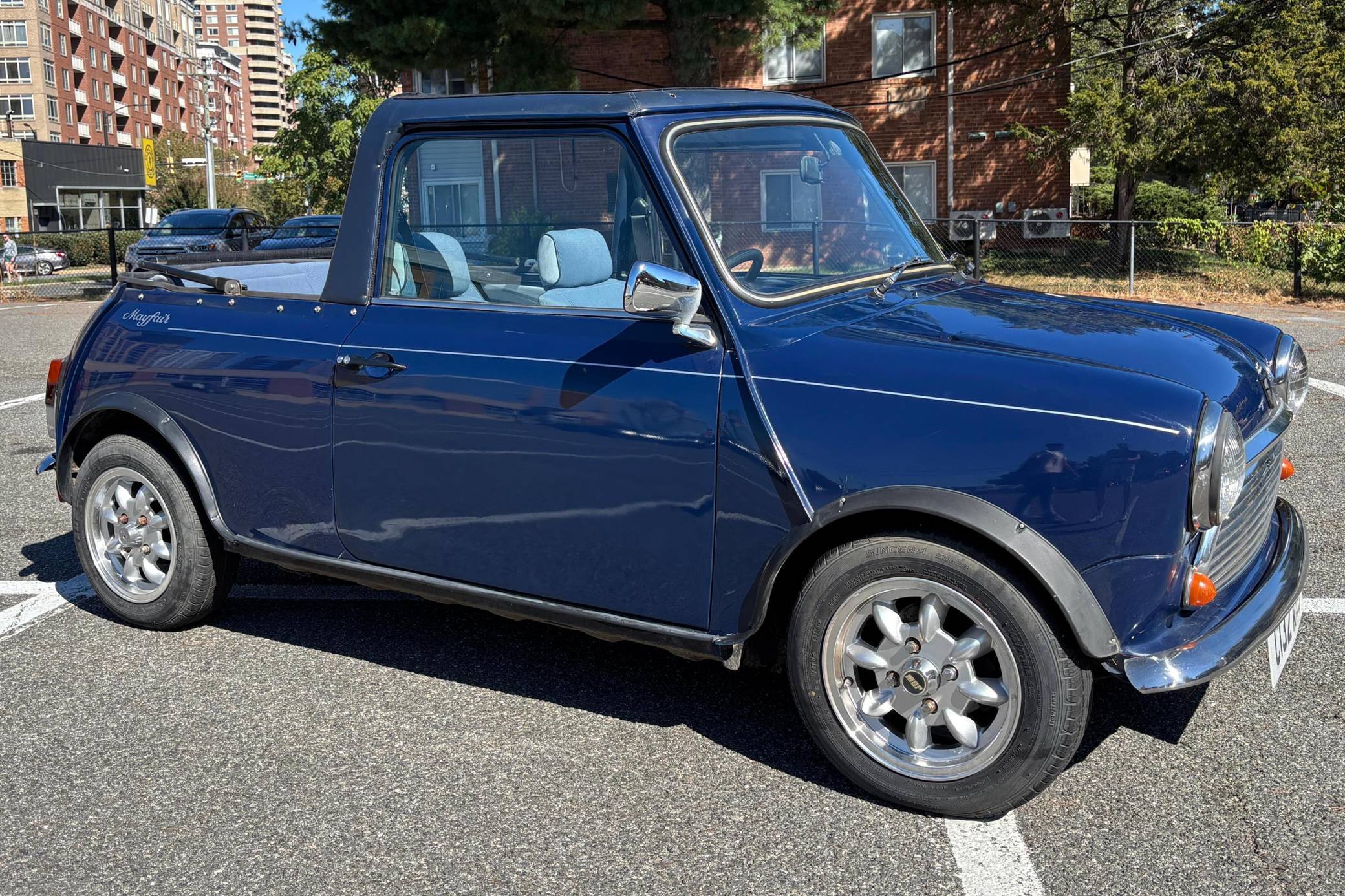 1985 Austin Mini Mayfair Convertible VIN: SAXXL2S1N20277114 for