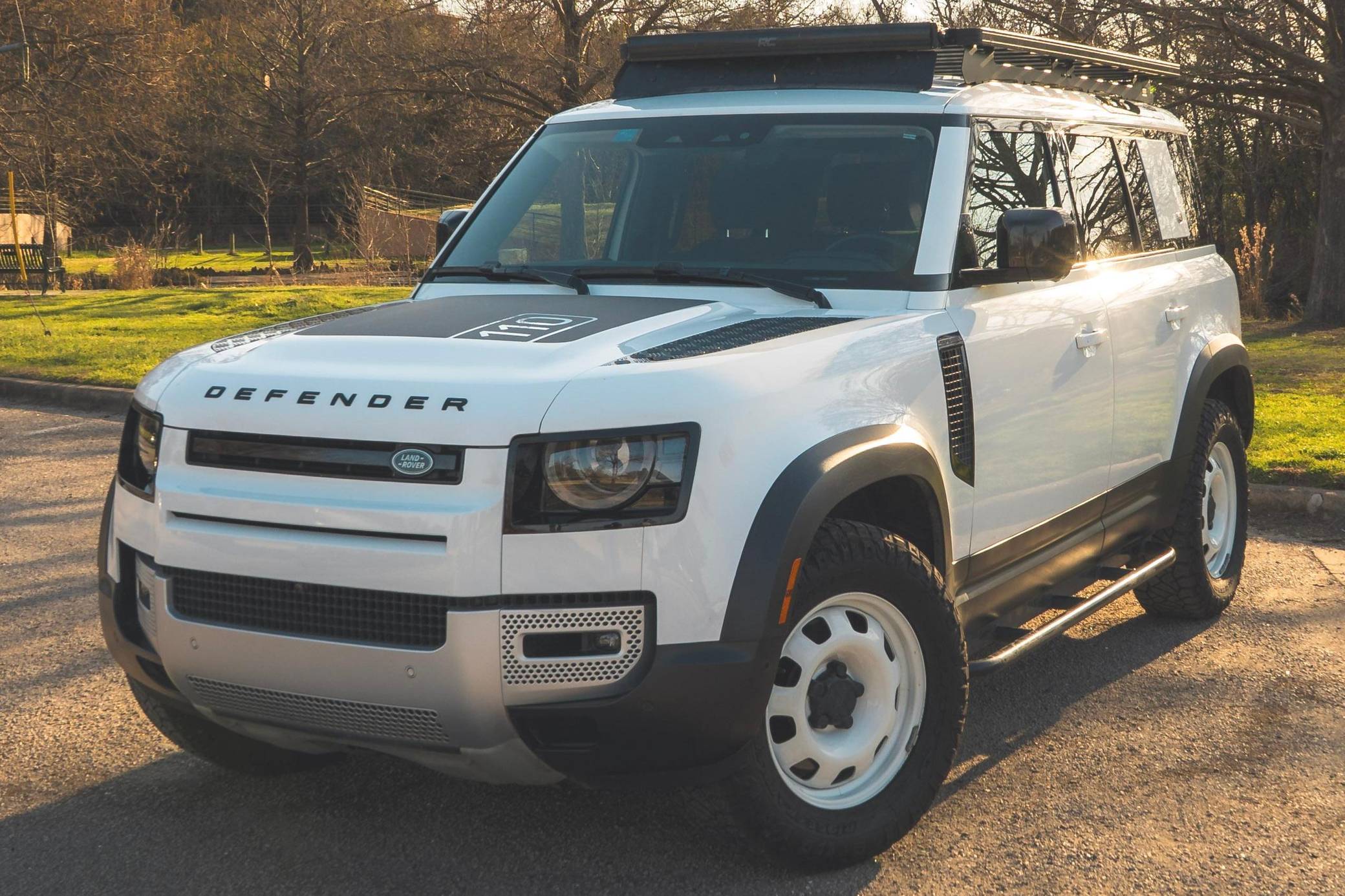 Partial Hood Fender & Mirror Kit | LAND ROVER DEFENDER 110 V8 2022