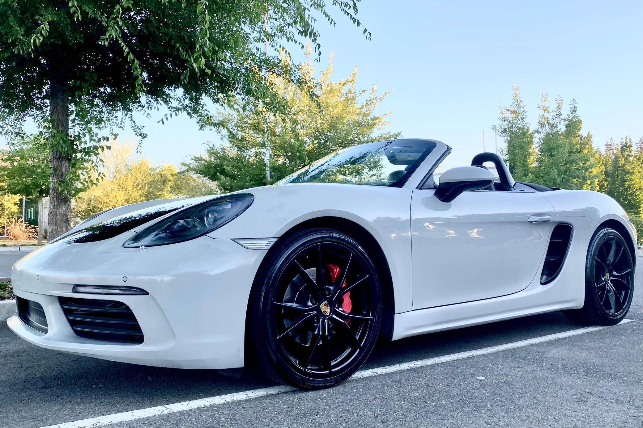 Partial Hood Fender & Mirrors | PORSCHE 718 BOXSTER 2020