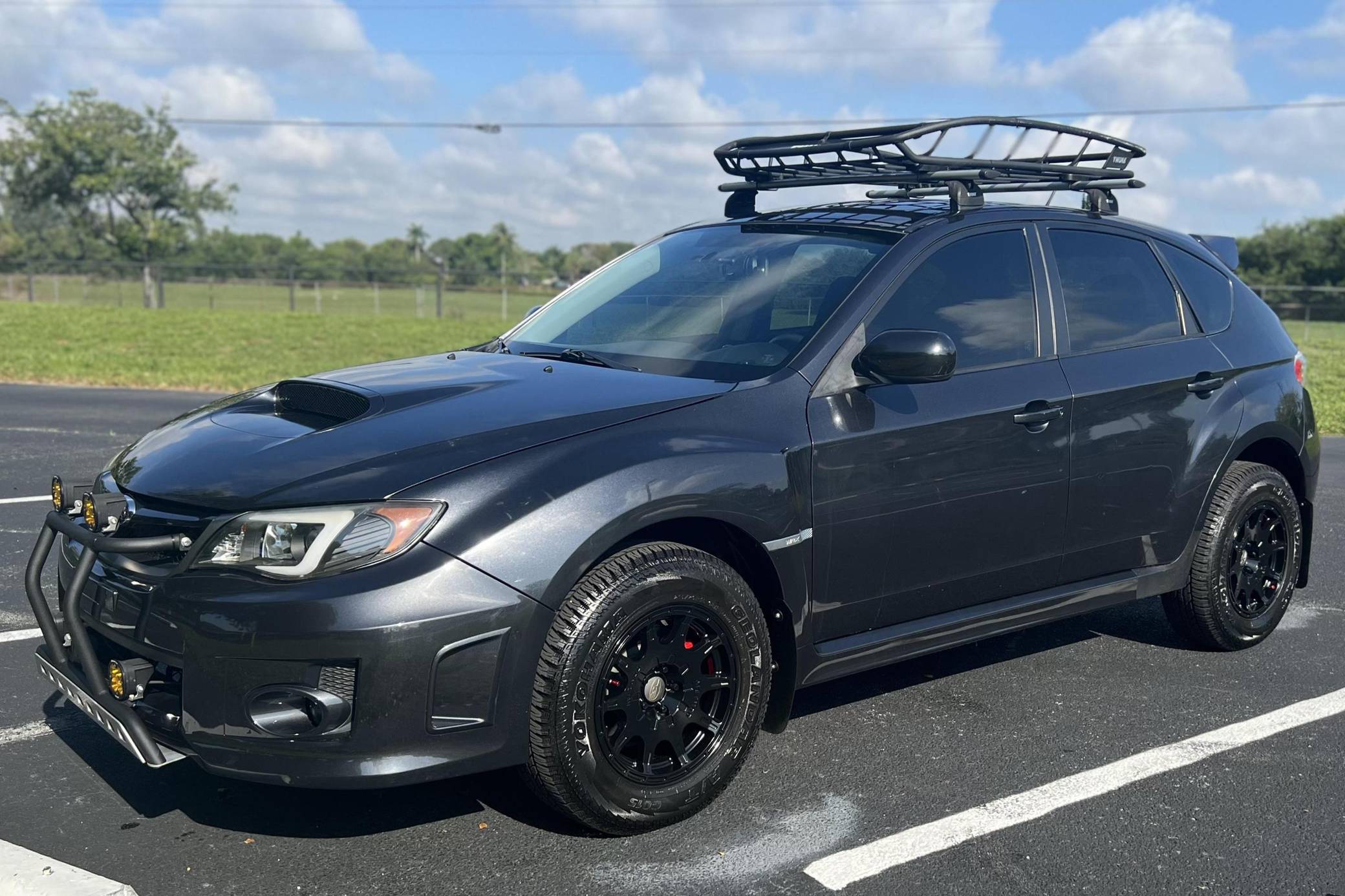 2011 subaru wrx on sale roof rack