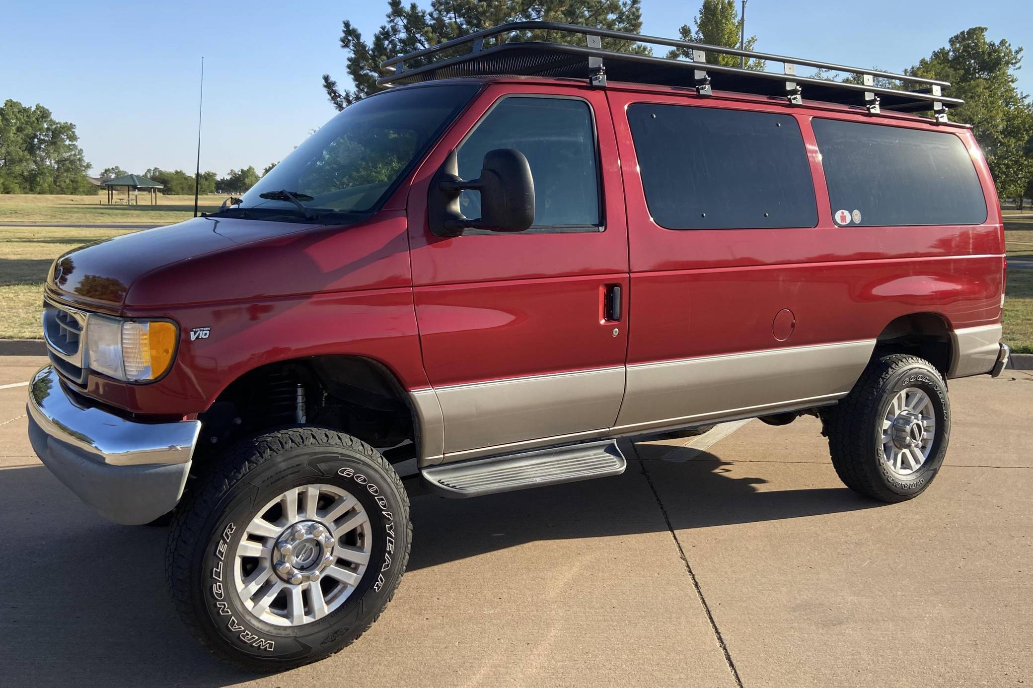 2001 ford conversion deals van for sale