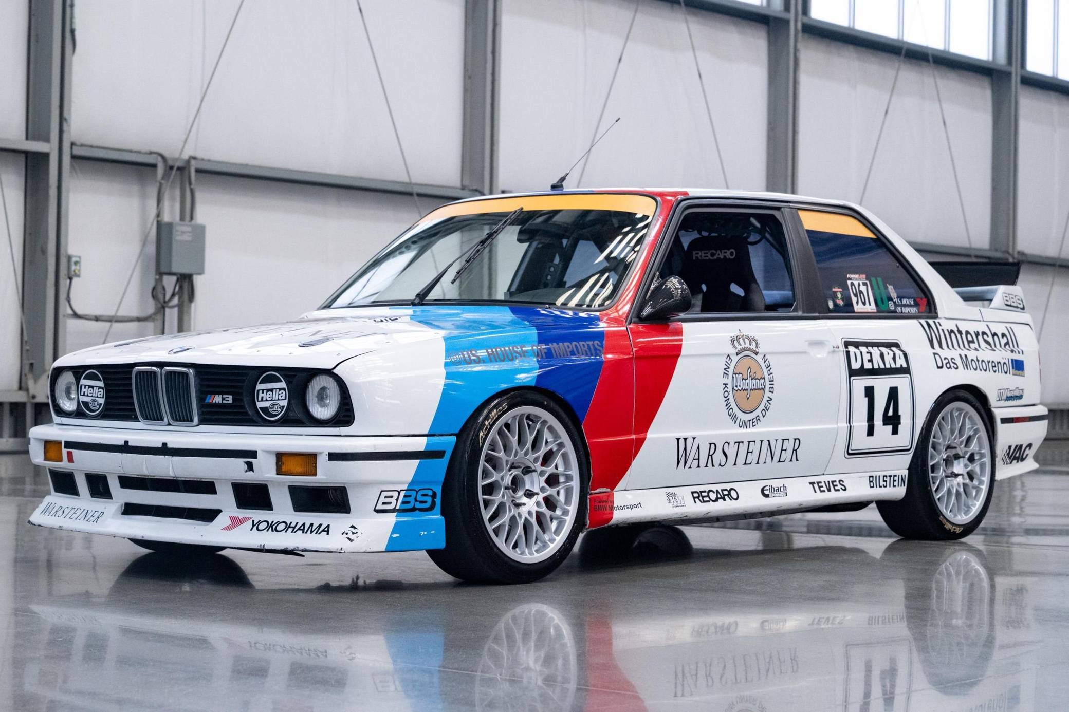 Race-Built 1988 BMW M3 Brings DTM-Style Attitude to Auction