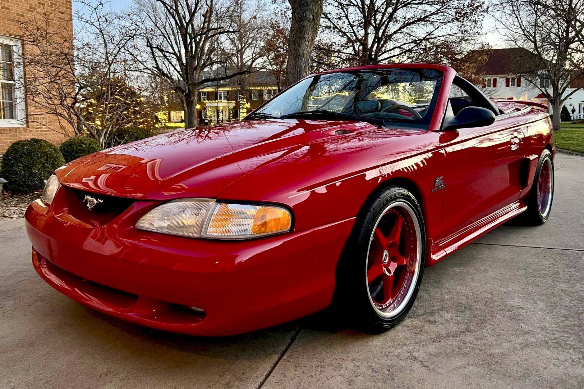 1995 Ford Mustang GT Mario Andretti Edition Convertible VIN
