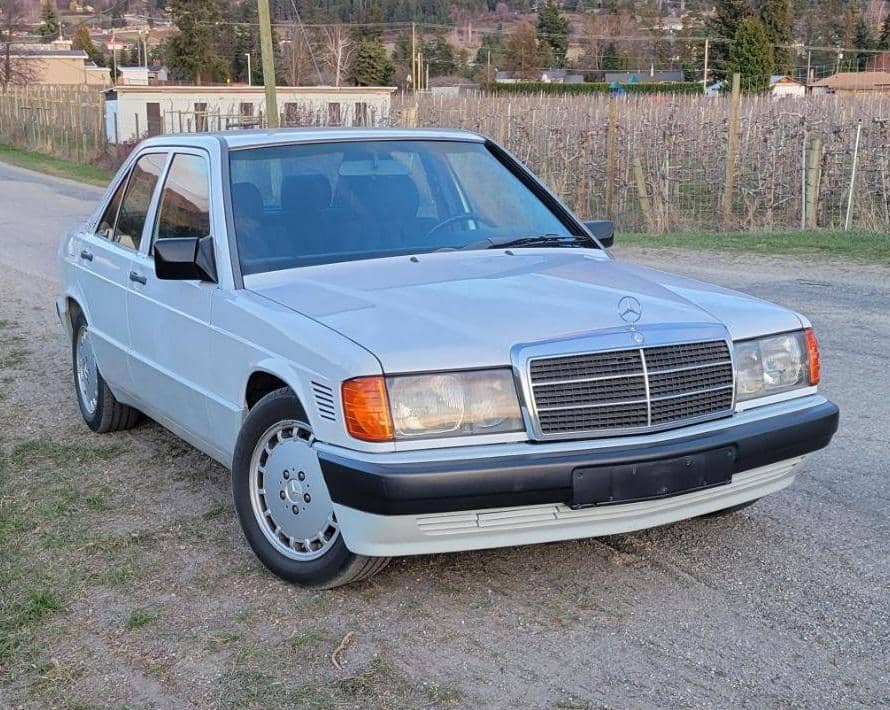 1990 Mercedes Benz 190d 2 5 Turbo Auction Cars Bids
