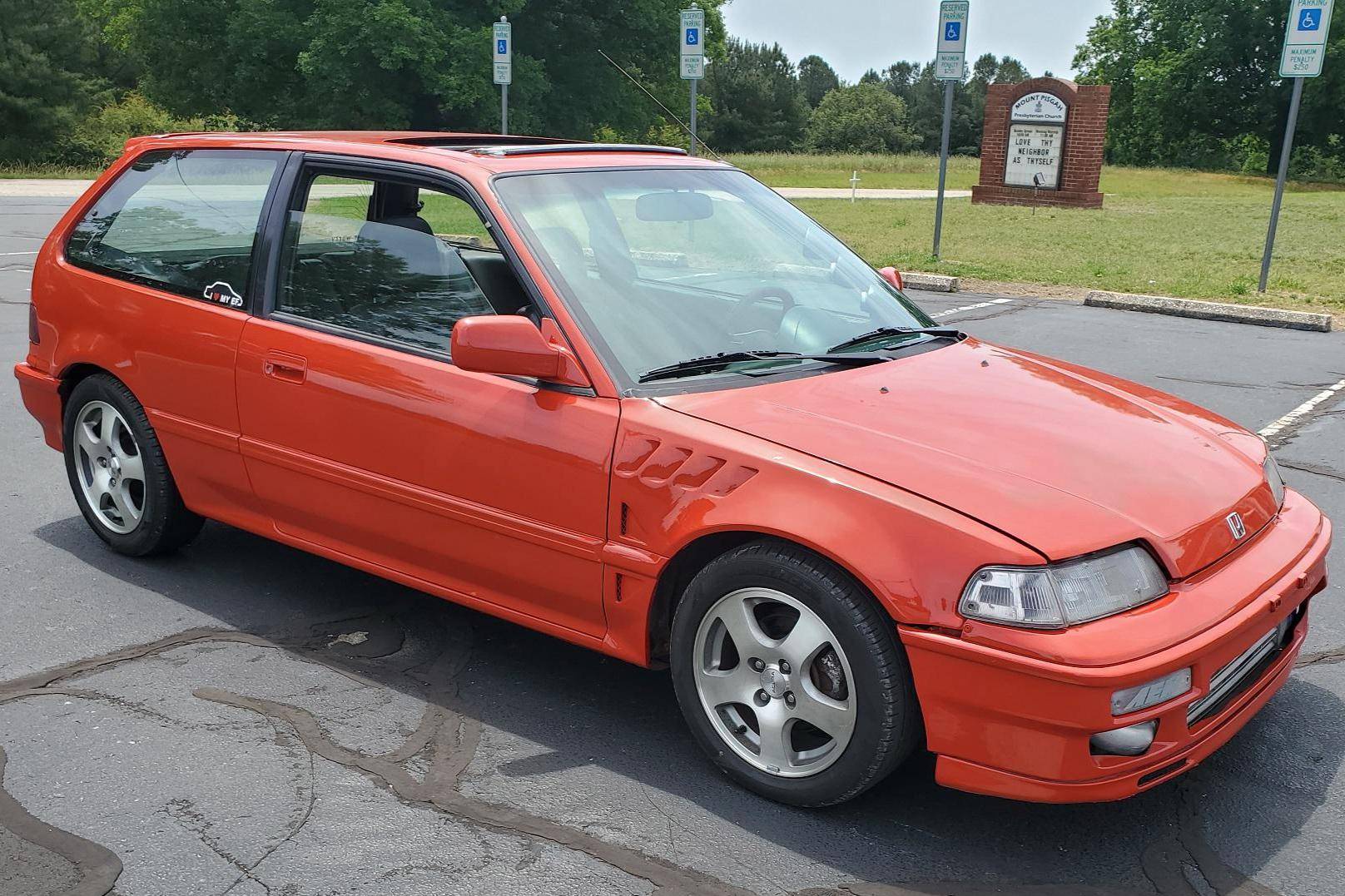 1989 Honda Civic Si Hatchback auction - Cars & Bids