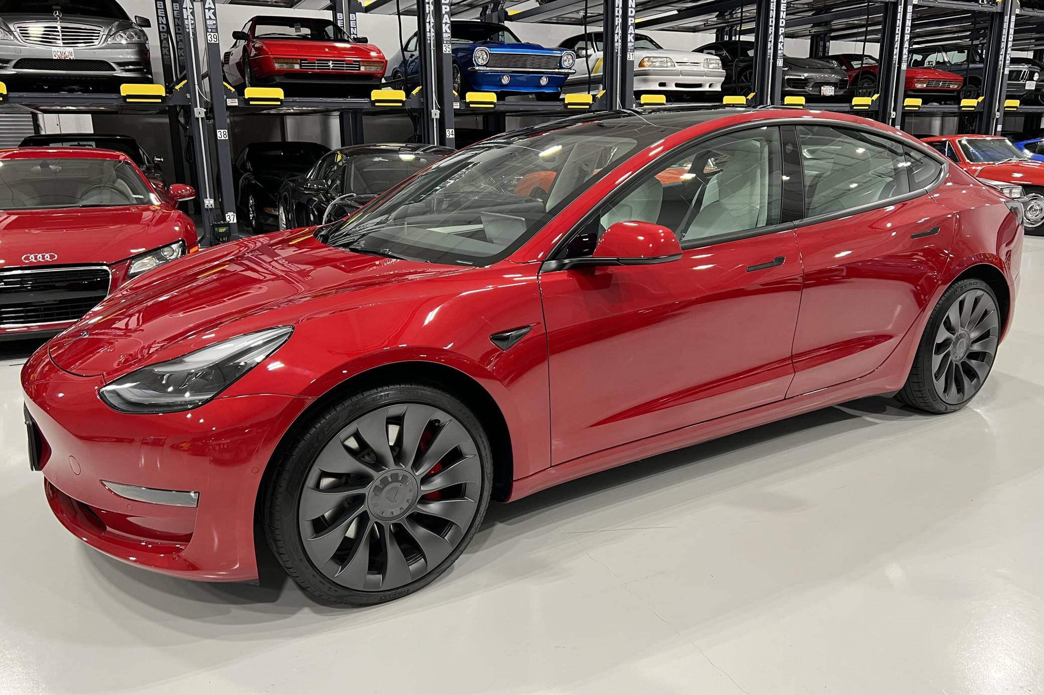 Red tesla deals 3