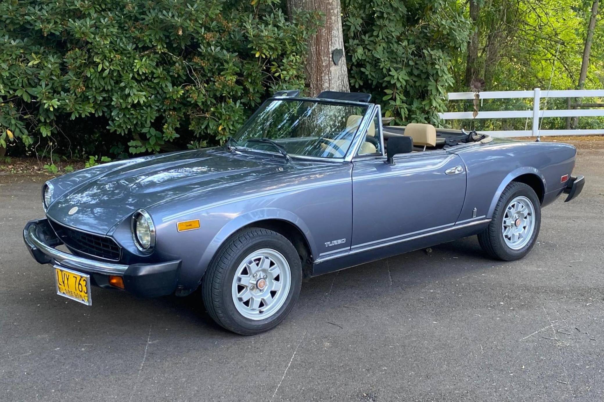 1981 Fiat Spider 2000 Turbo