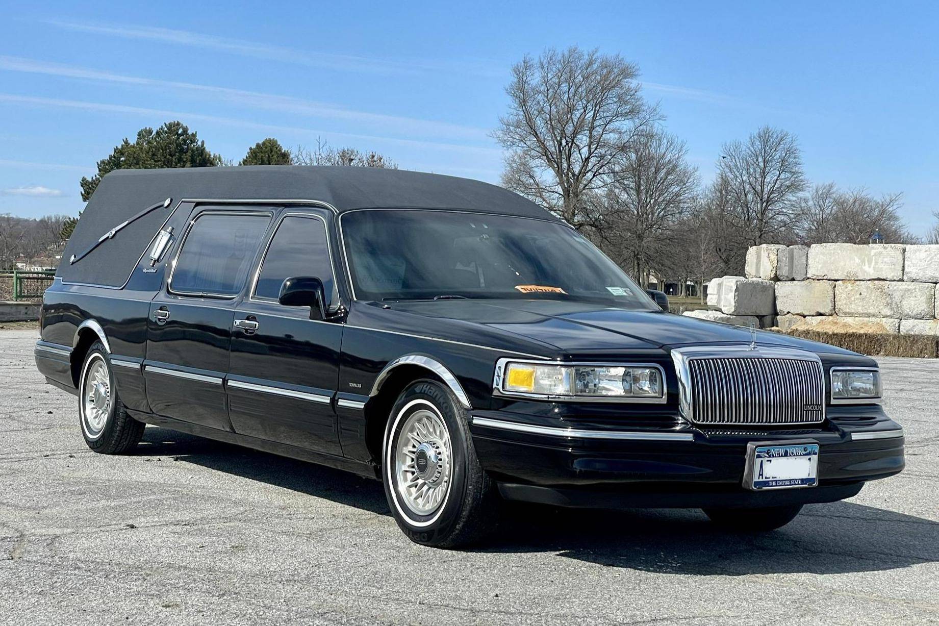 1996 Lincoln Town Car Hearse for Sale Cars Bids