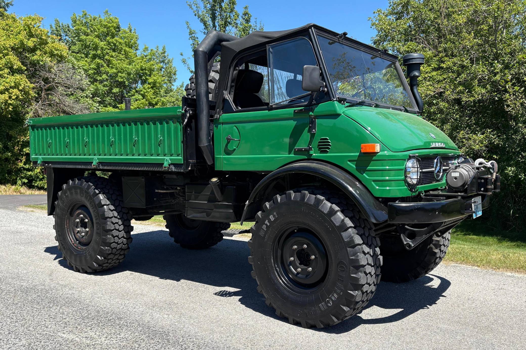 1978 Mercedes-Benz Unimog 416 VIN: 41611410025889 for Sale - Cars & Bids