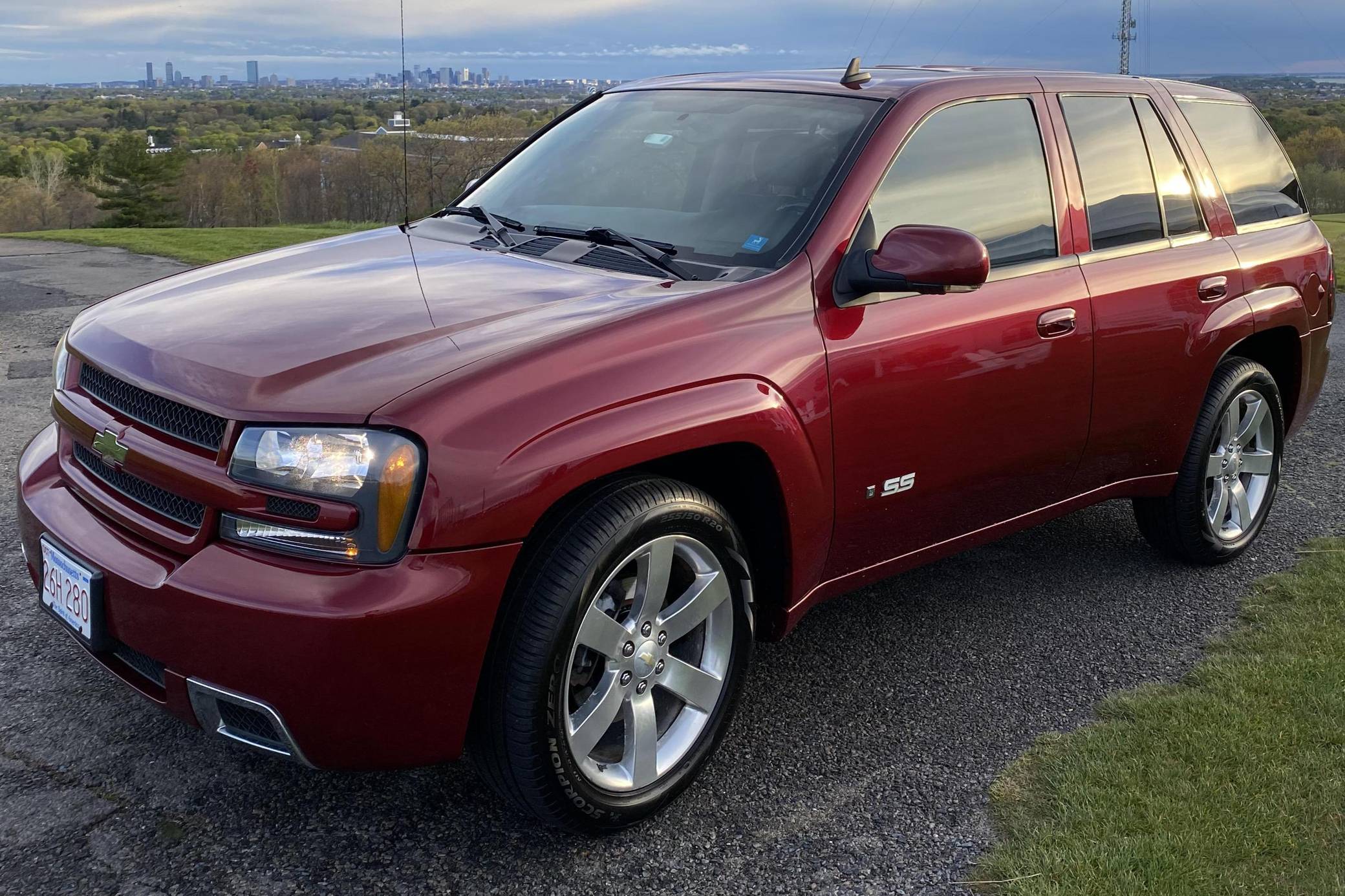 2008 chevy trailblazer store front bumper